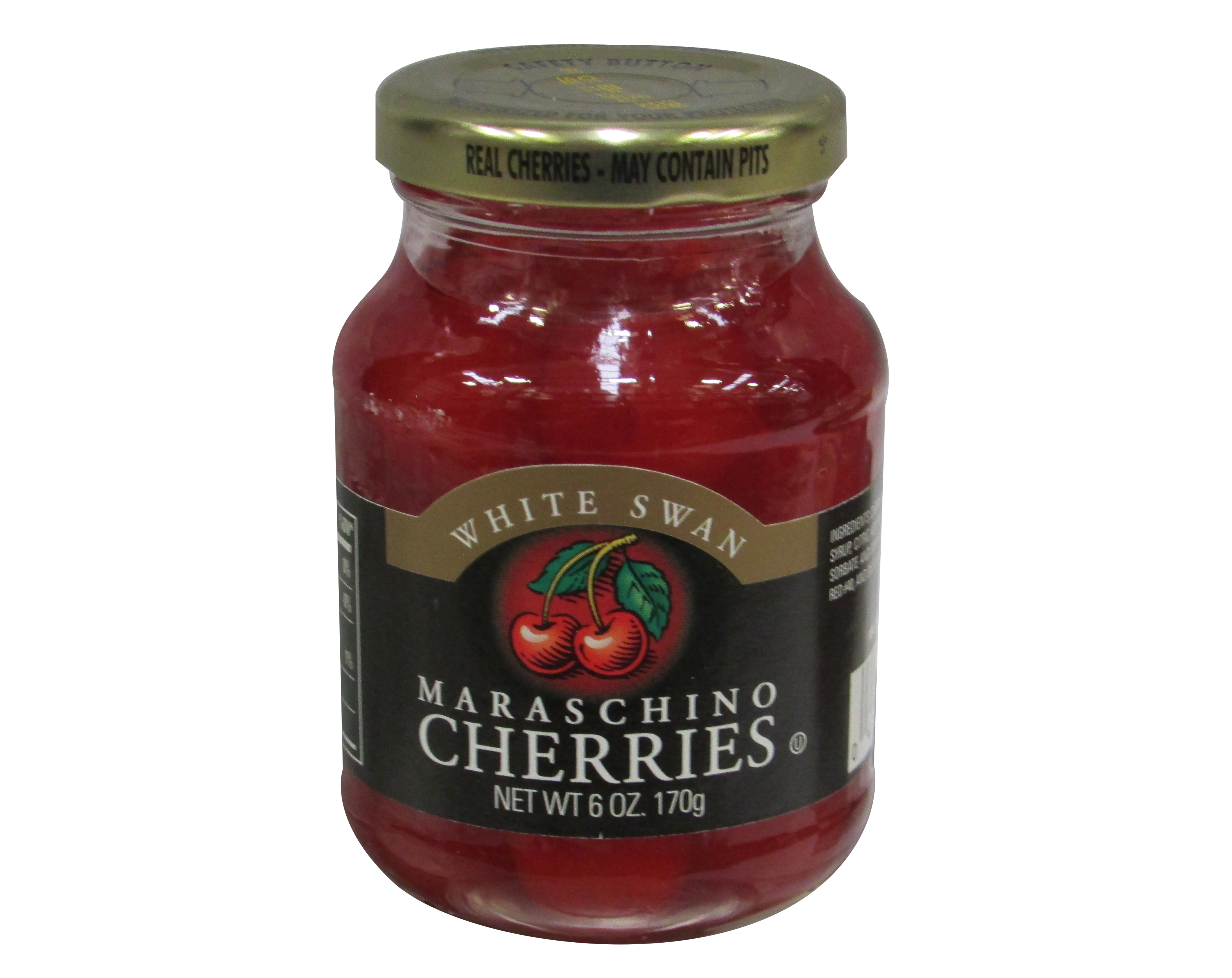 CEREZA MARASCHINO WHITE SWAN 12/6 OZ