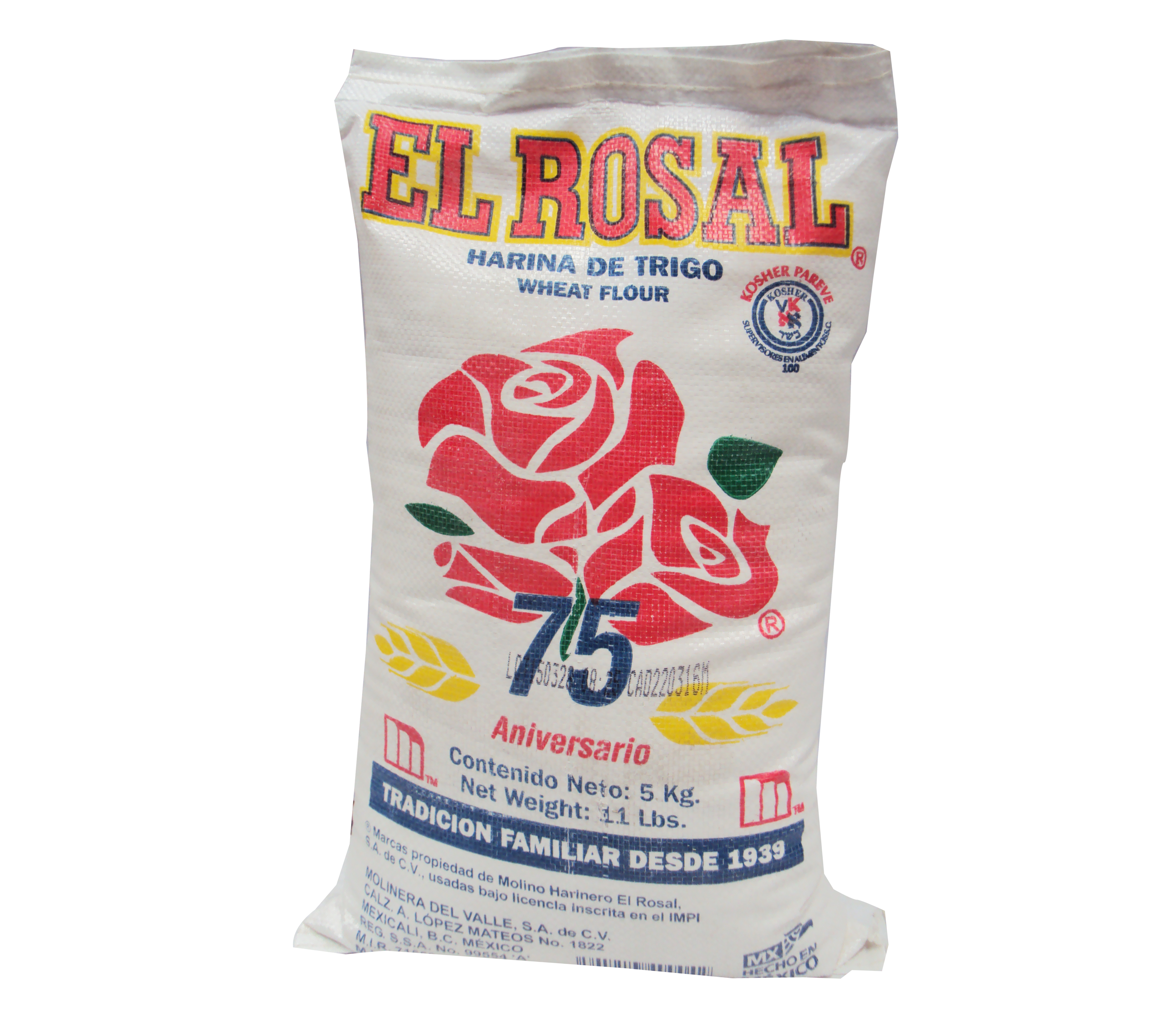 HARINA EL ROSAL 5 KG.