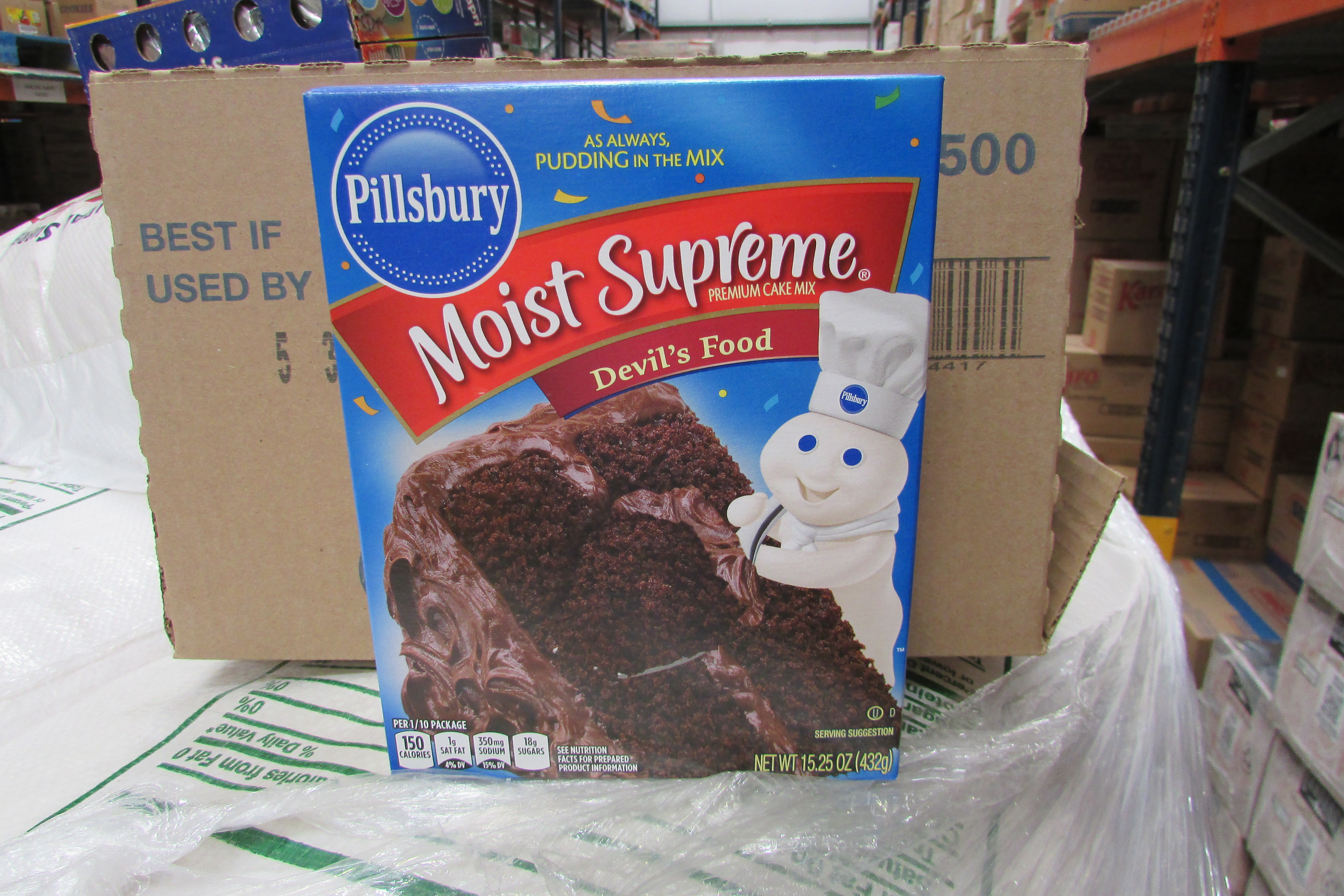 HARINA P/PASTEL PILLSBURY DEVILS FOOD 12/15.25 OZ