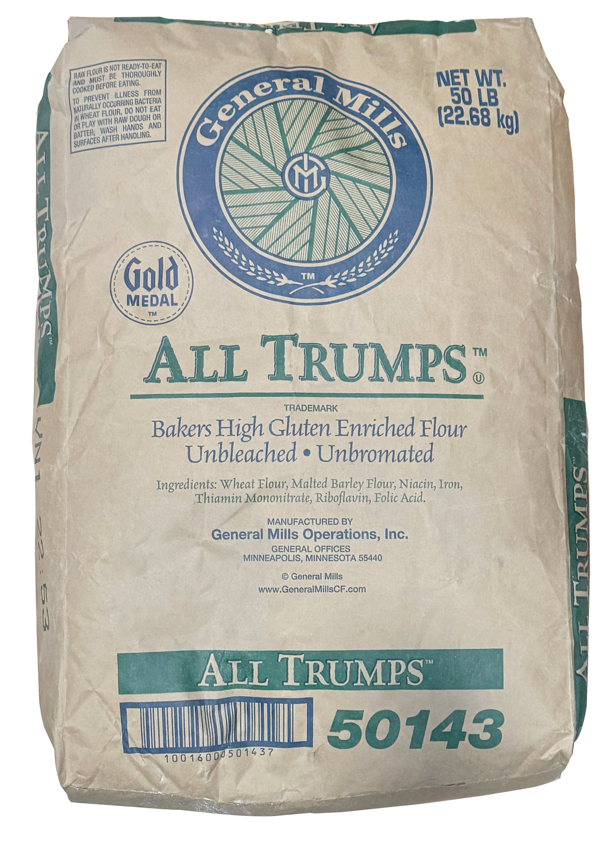 HARINA P/PIZZA HIGH GLUTEN ALL TRUMPS 50LB