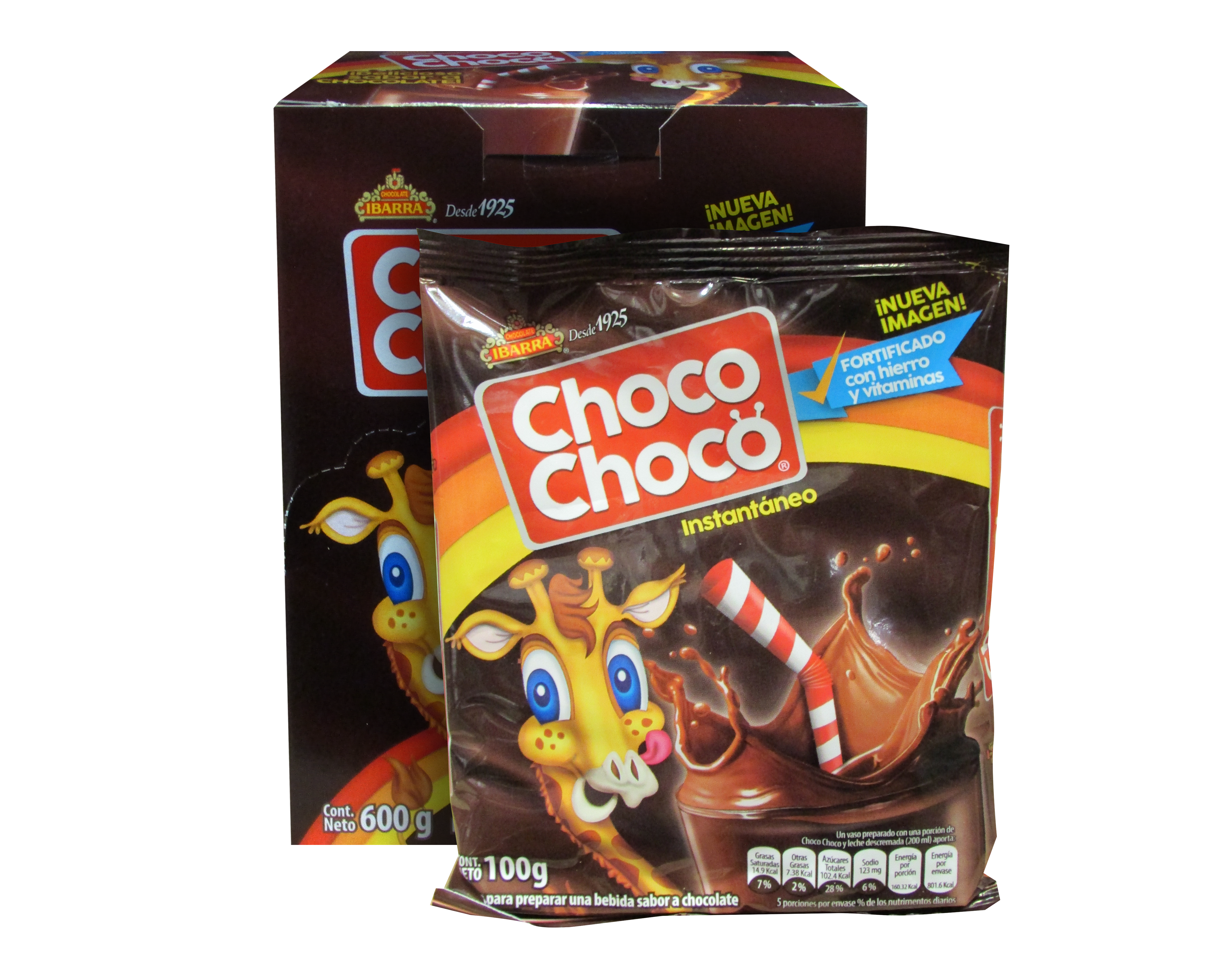 CHOCOLATE POLVO CHOCO CHOCO IBARRA 24/100 GR
