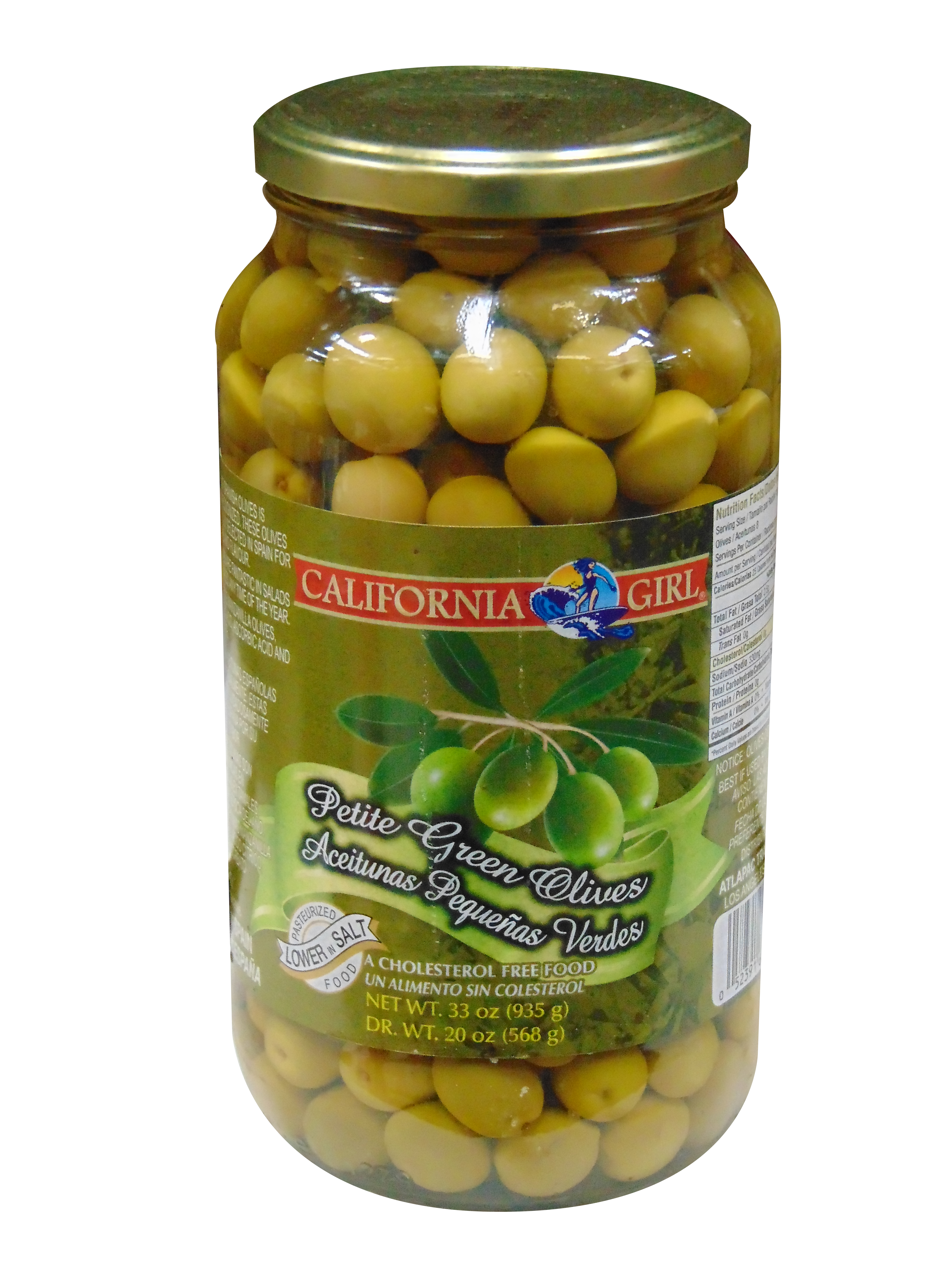 ACEITUNA CALIFORNIA GIRL 6/20 OZ.