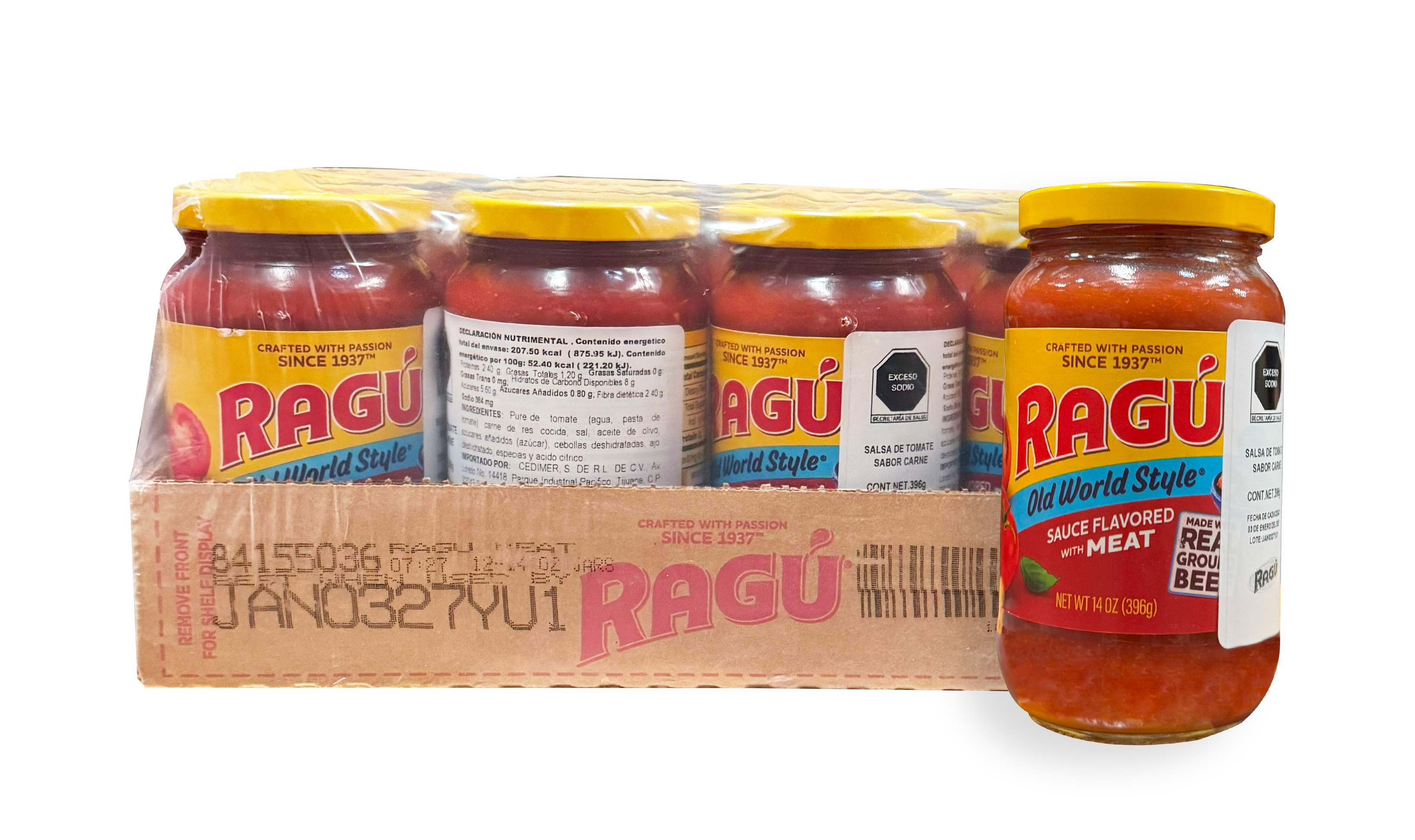 SALSA C/CARNE RAGU 12/14 OZ