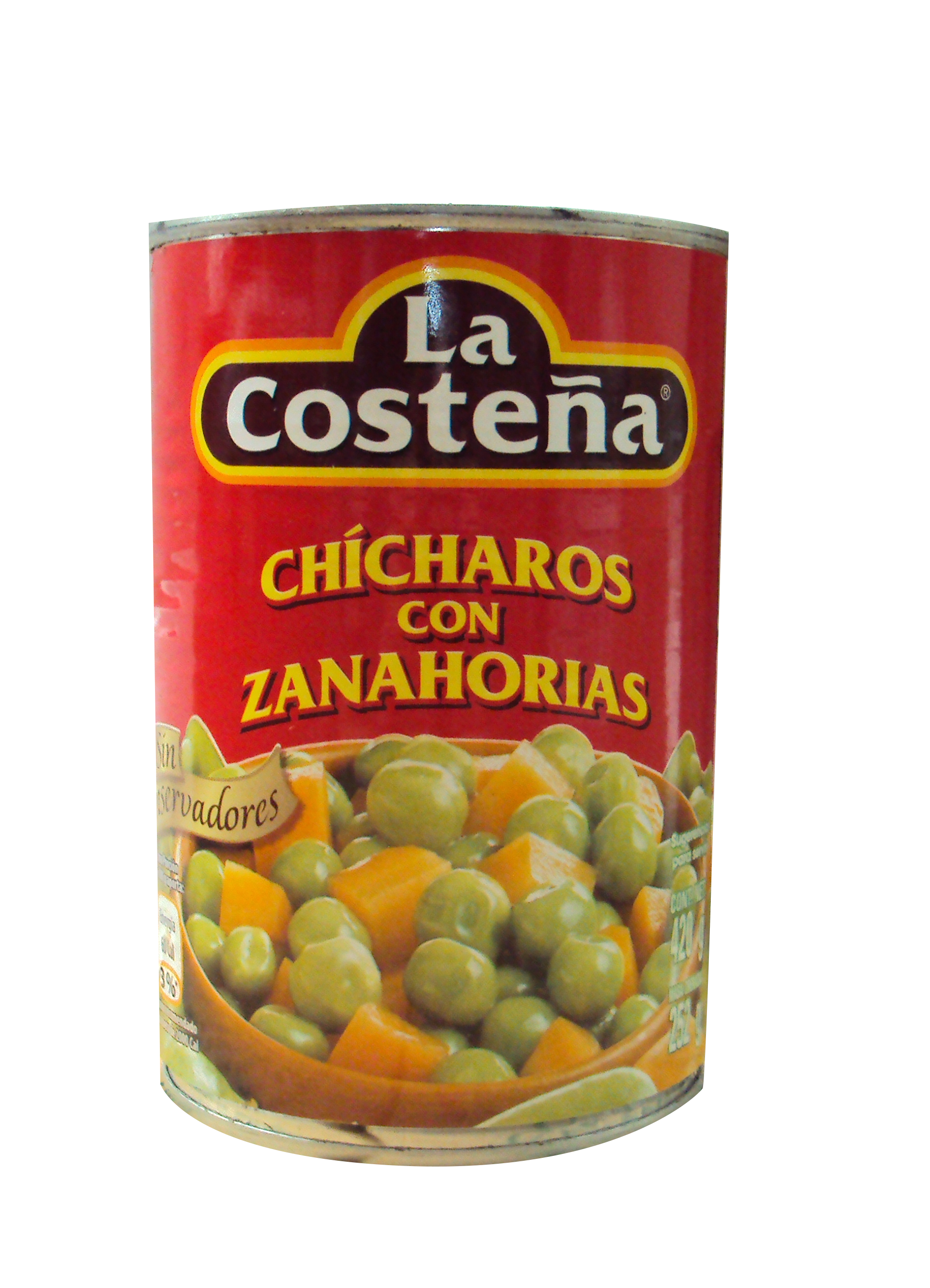 CHICHAROS C/ZANAHORIA LA COSTEÑA 24/420 GR