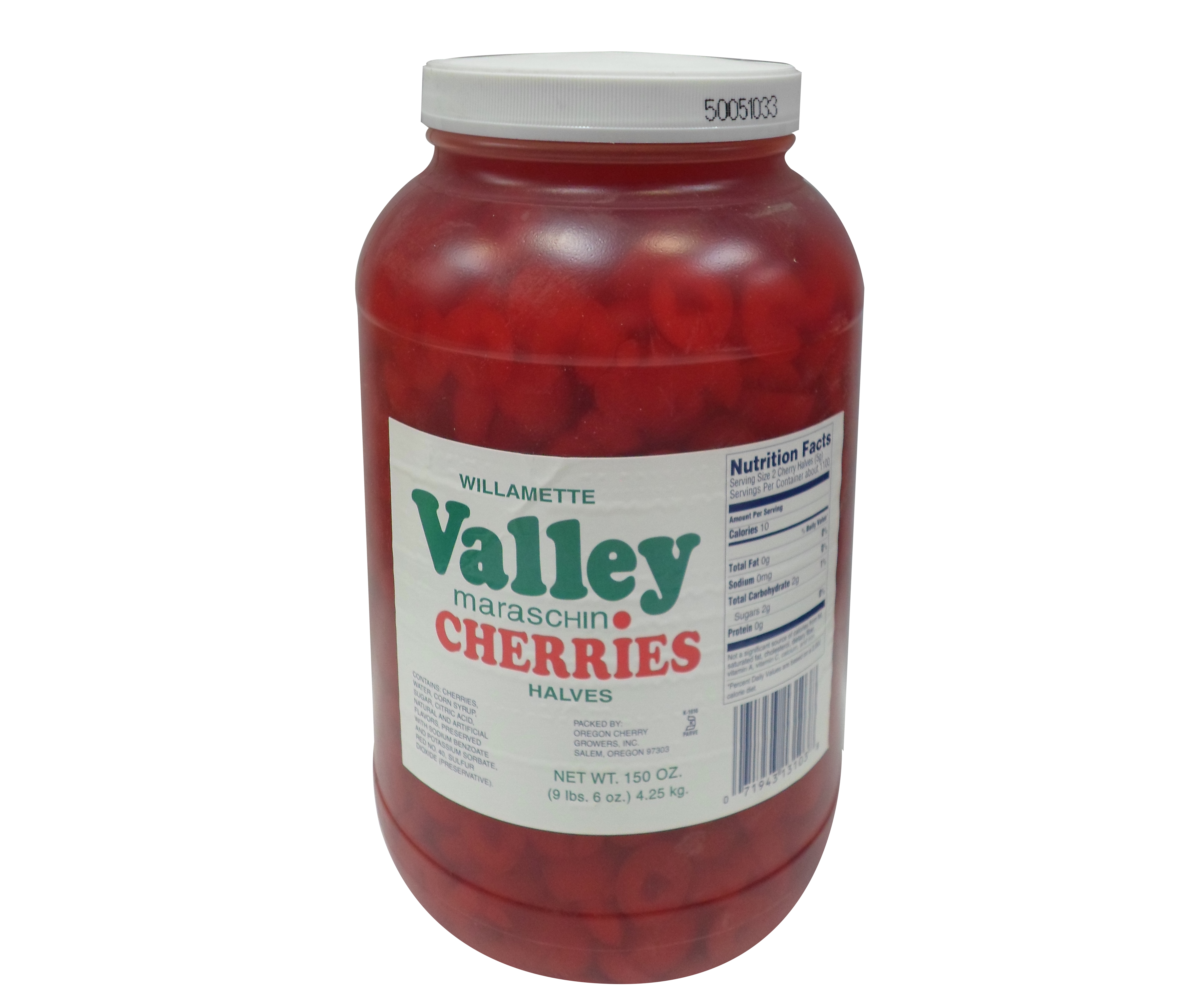 CEREZA EN MITADES VALLEY MARASCHINO 4/1GL