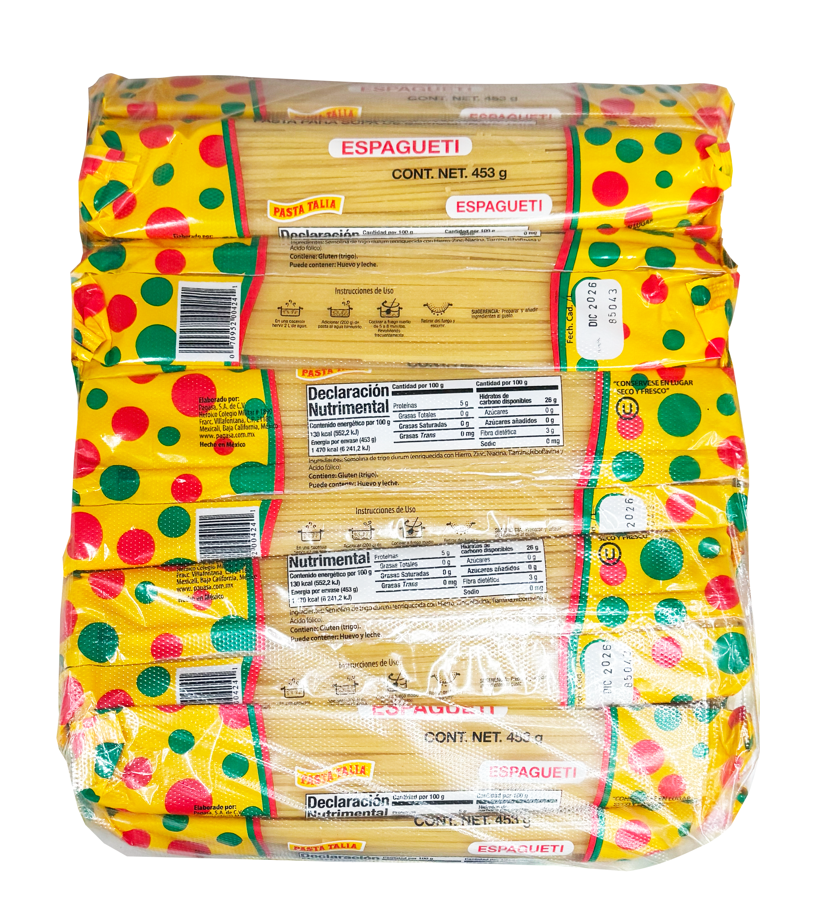 PASTA ESPAGUETTI TALIA 16/453 GR