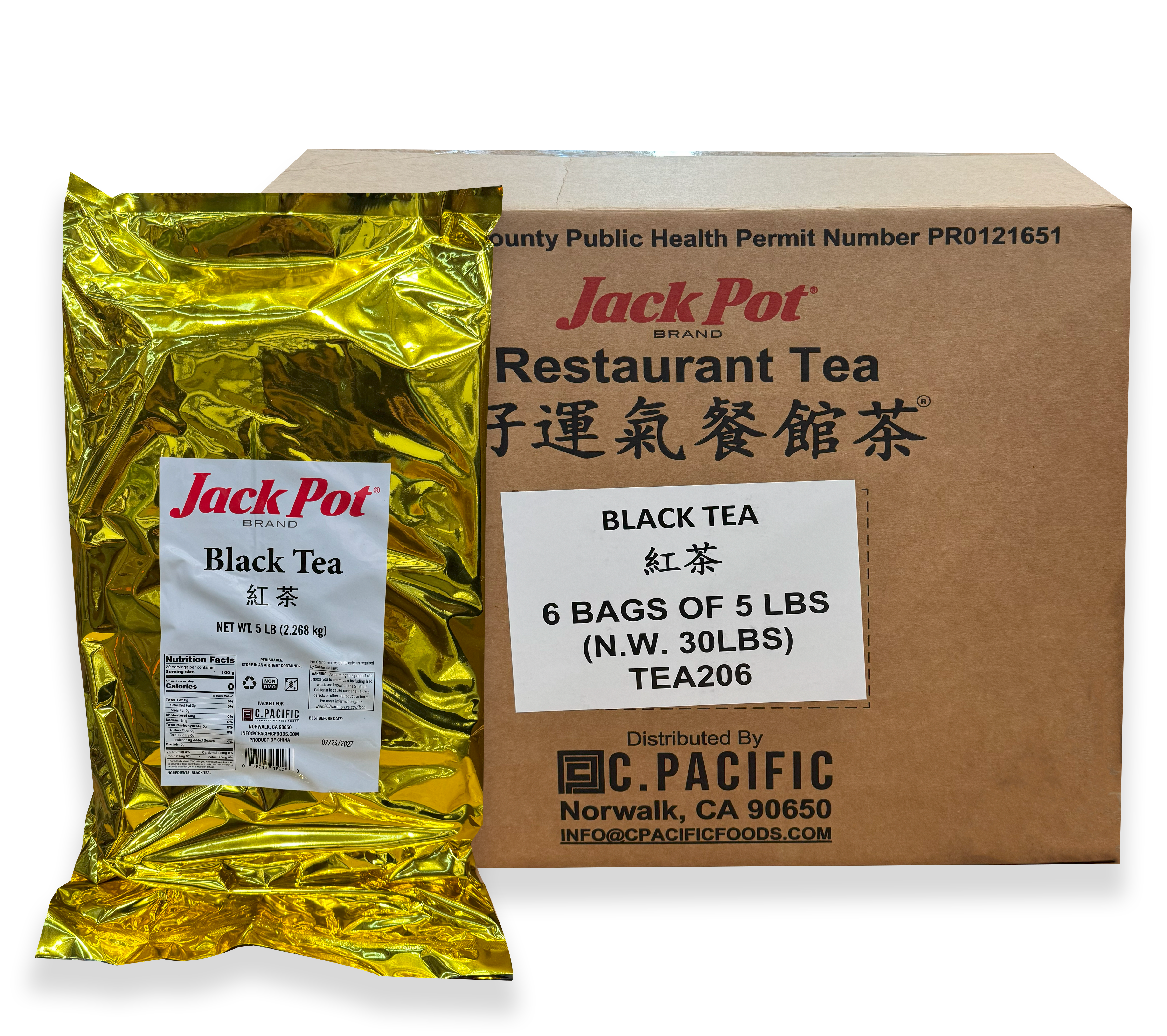 TE NEGRO JACK POT 6/5 LB