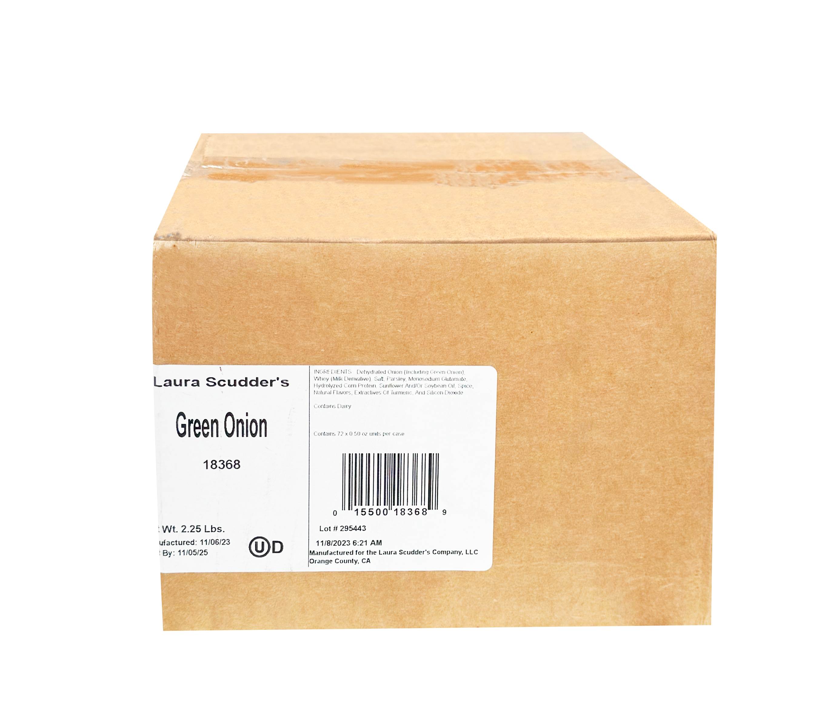 DIP MIX EN POLVO LAURA SCUDDERS ONION 72/0.5 OZ