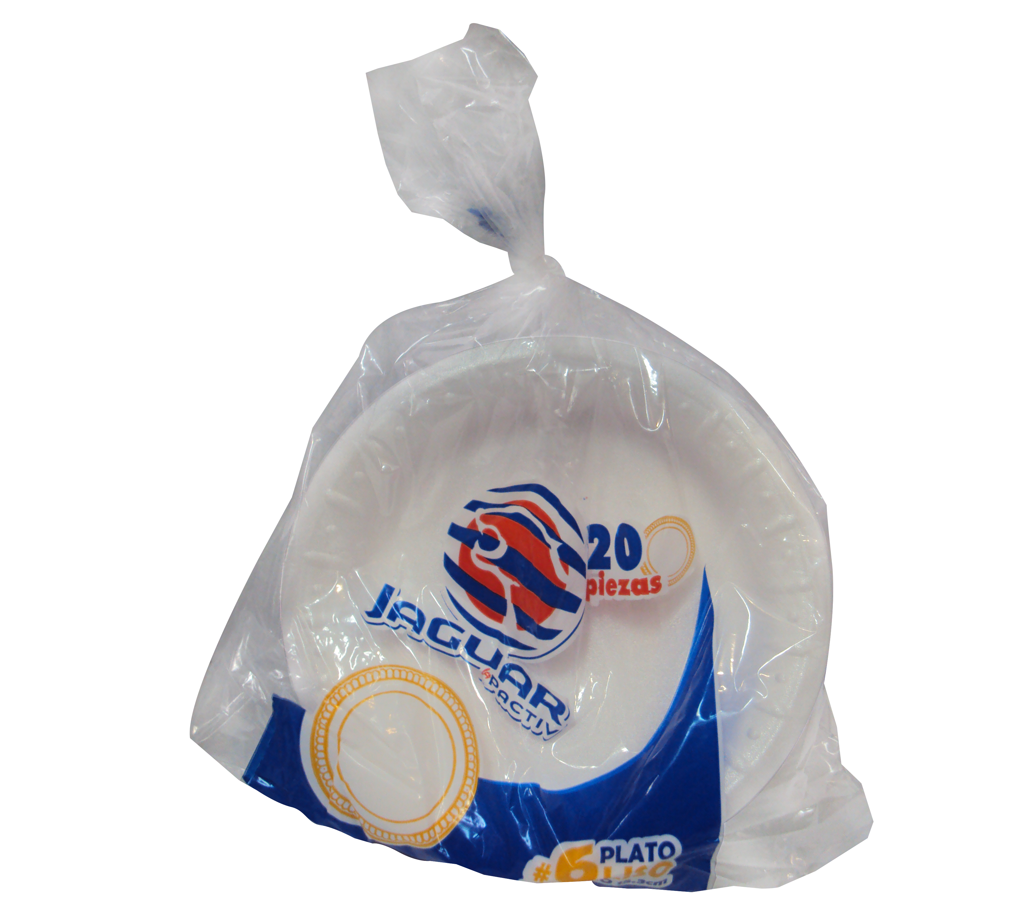 PLATO PASTELERO NO. 6 JAGUAR 25/20 PZ.