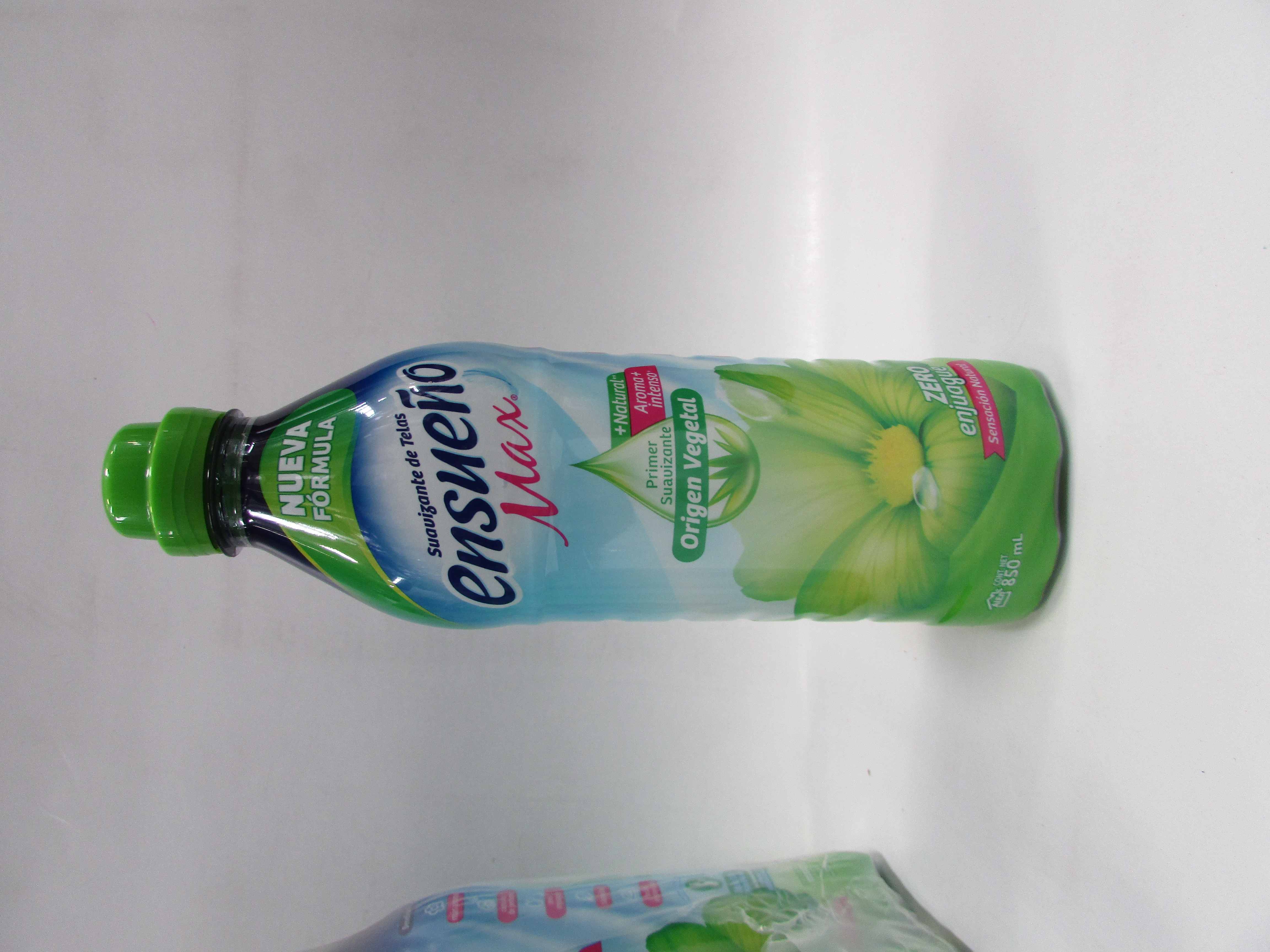 SUAVIZANTE DE TELA ENSUEÑO MAX ZERO ENJ. SENSACION NATURAL12/850 ML.