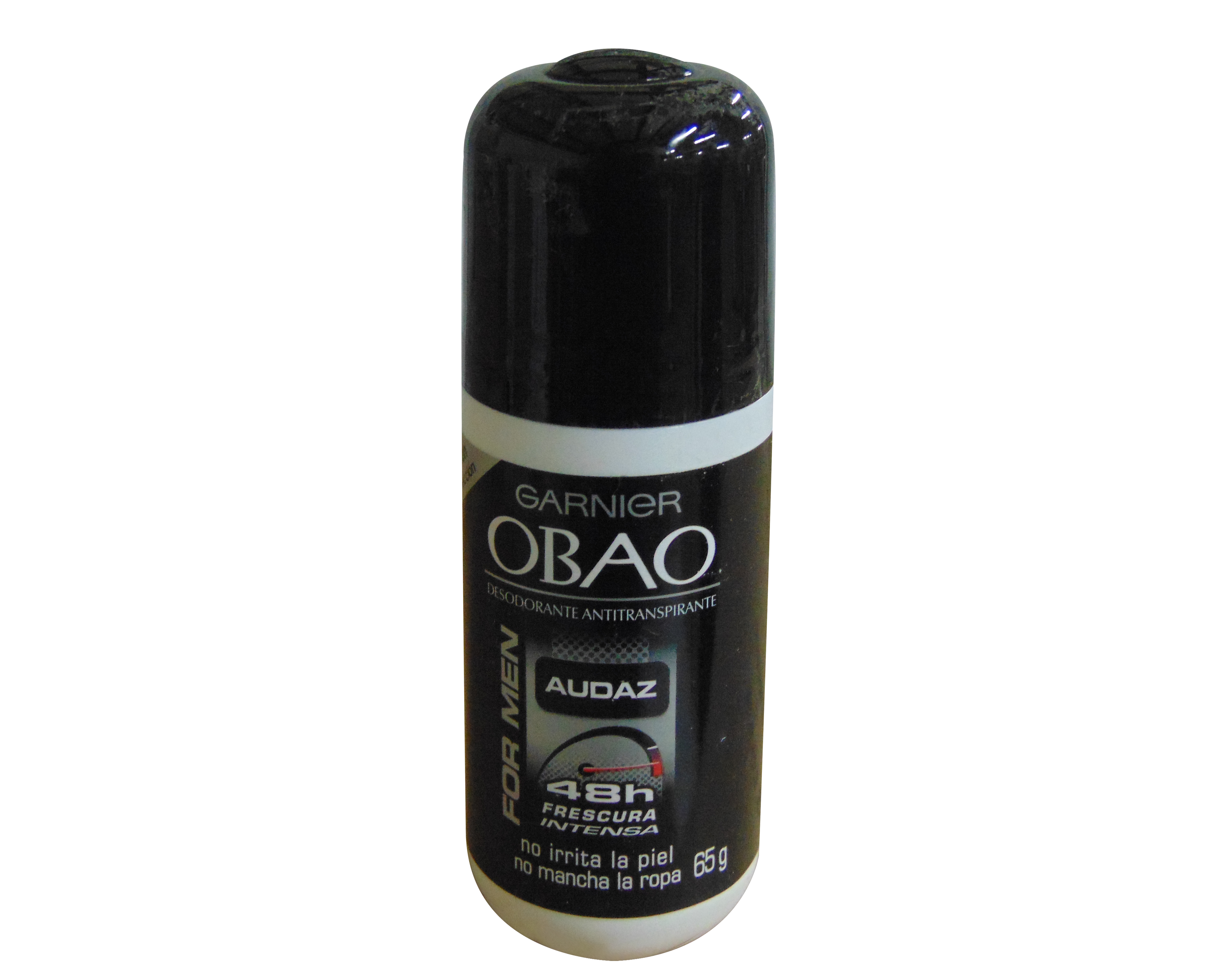 DESODORANTE OBAO P/HOMBRE AUDAZ 24/65 GR.