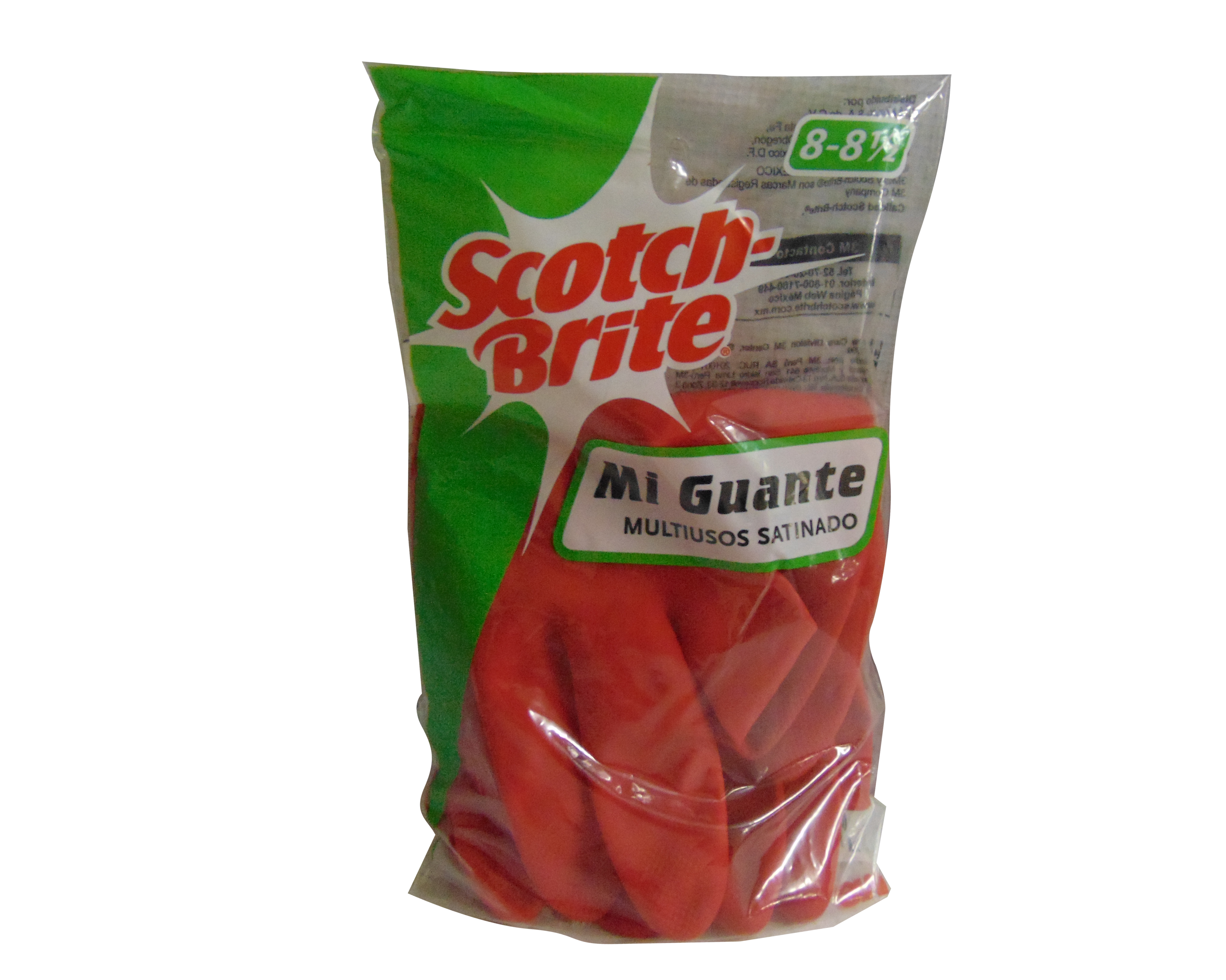 GUANTE SATINADO GRANDE 3M SCOTCH BRITE 24/2 PZ