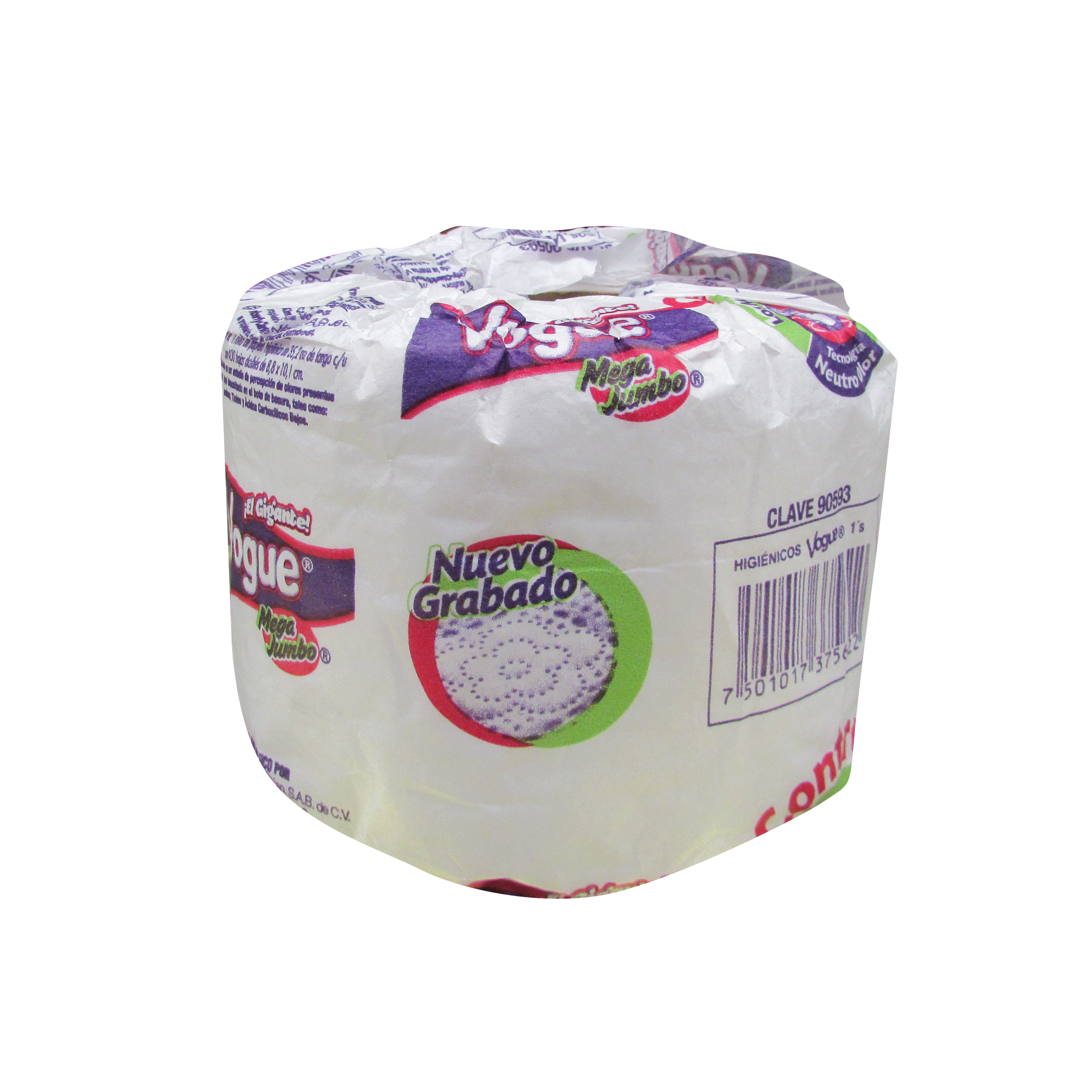 PAPEL HIGIENICO VOGUE 80/1 PZ