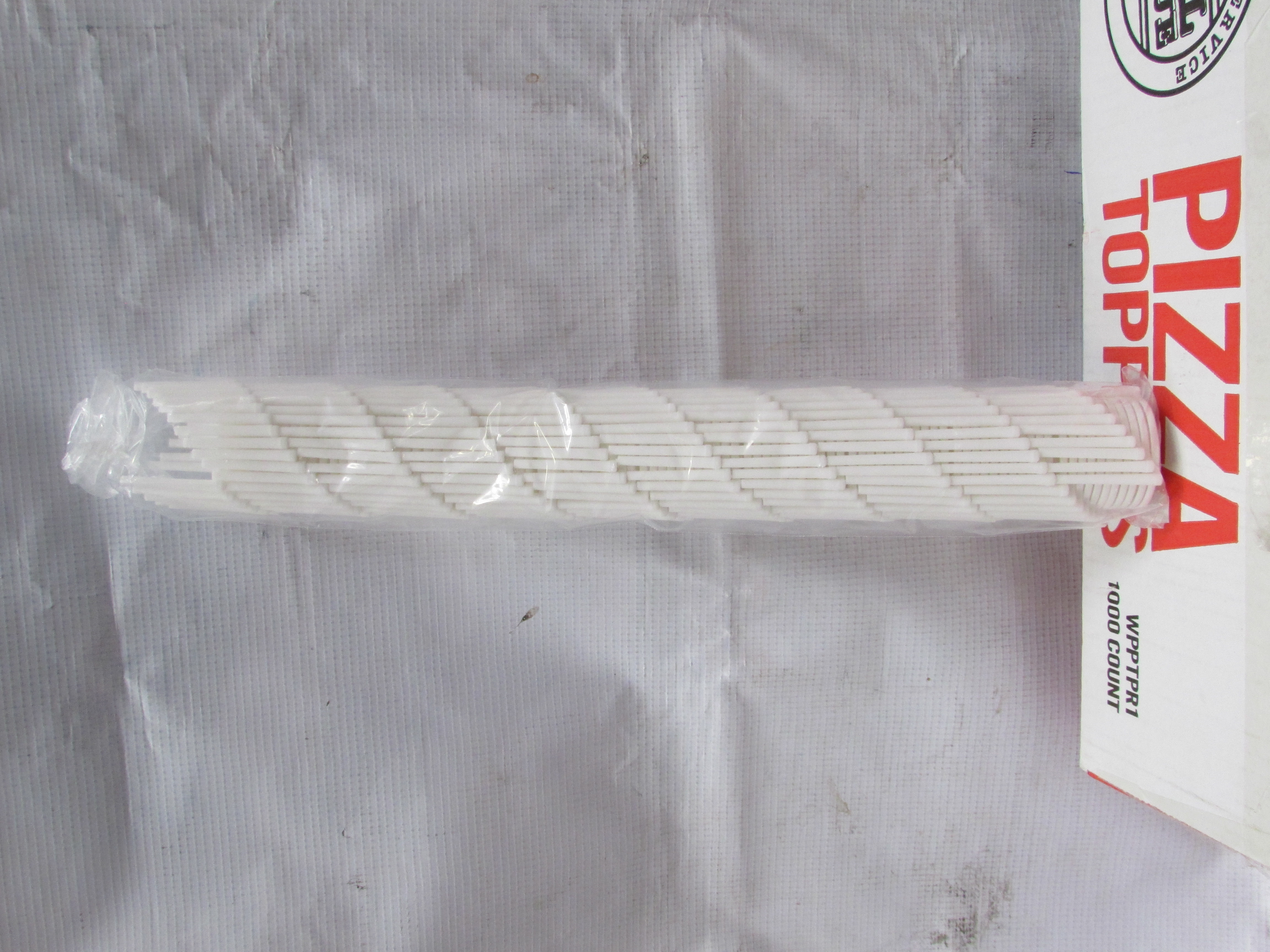 SOPORTE PLASTICO P/CAJA PIZZA 1/1000 PZA