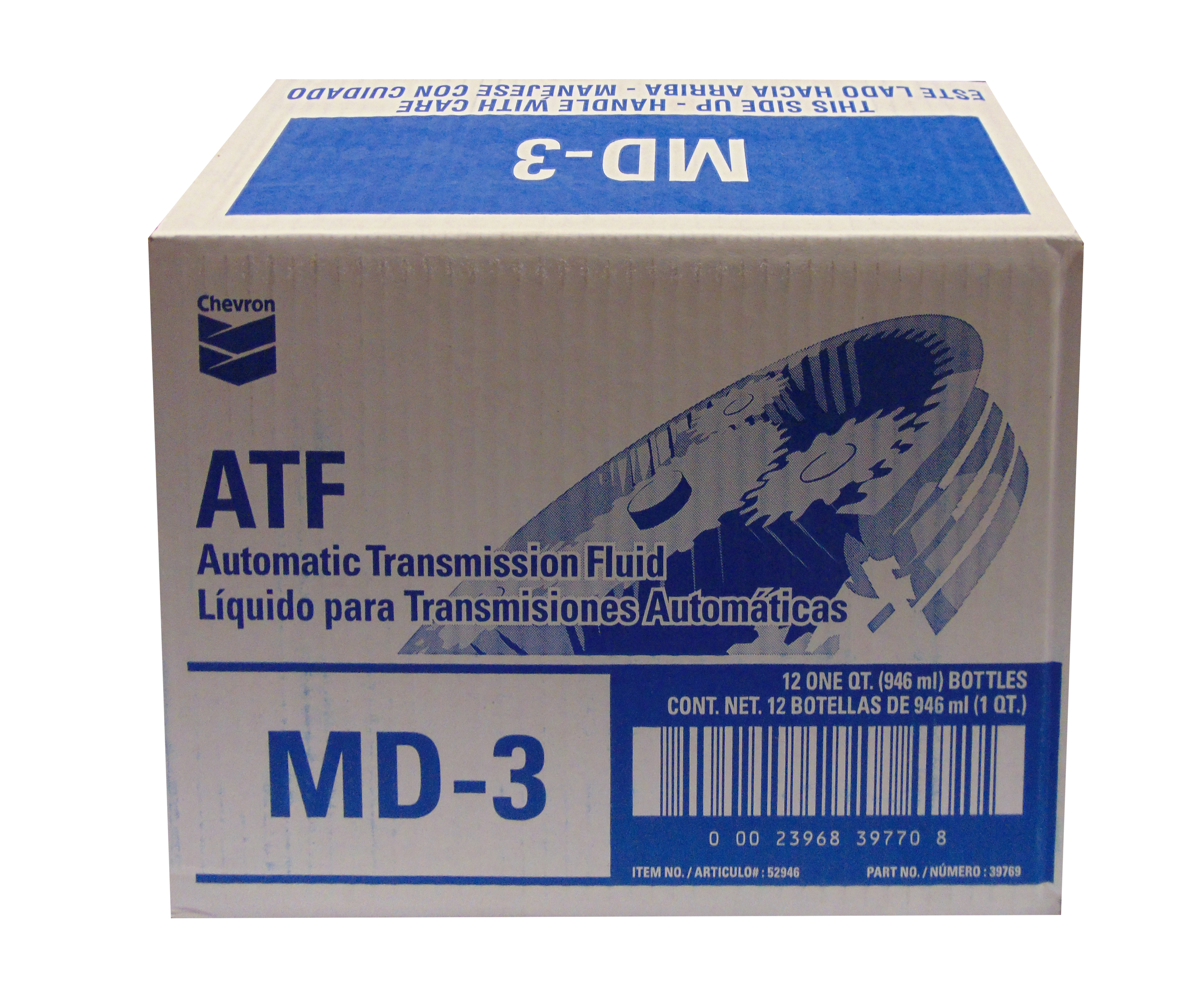 ACEITE TRANSMISION CHEVRON MD-3 12/946 ML