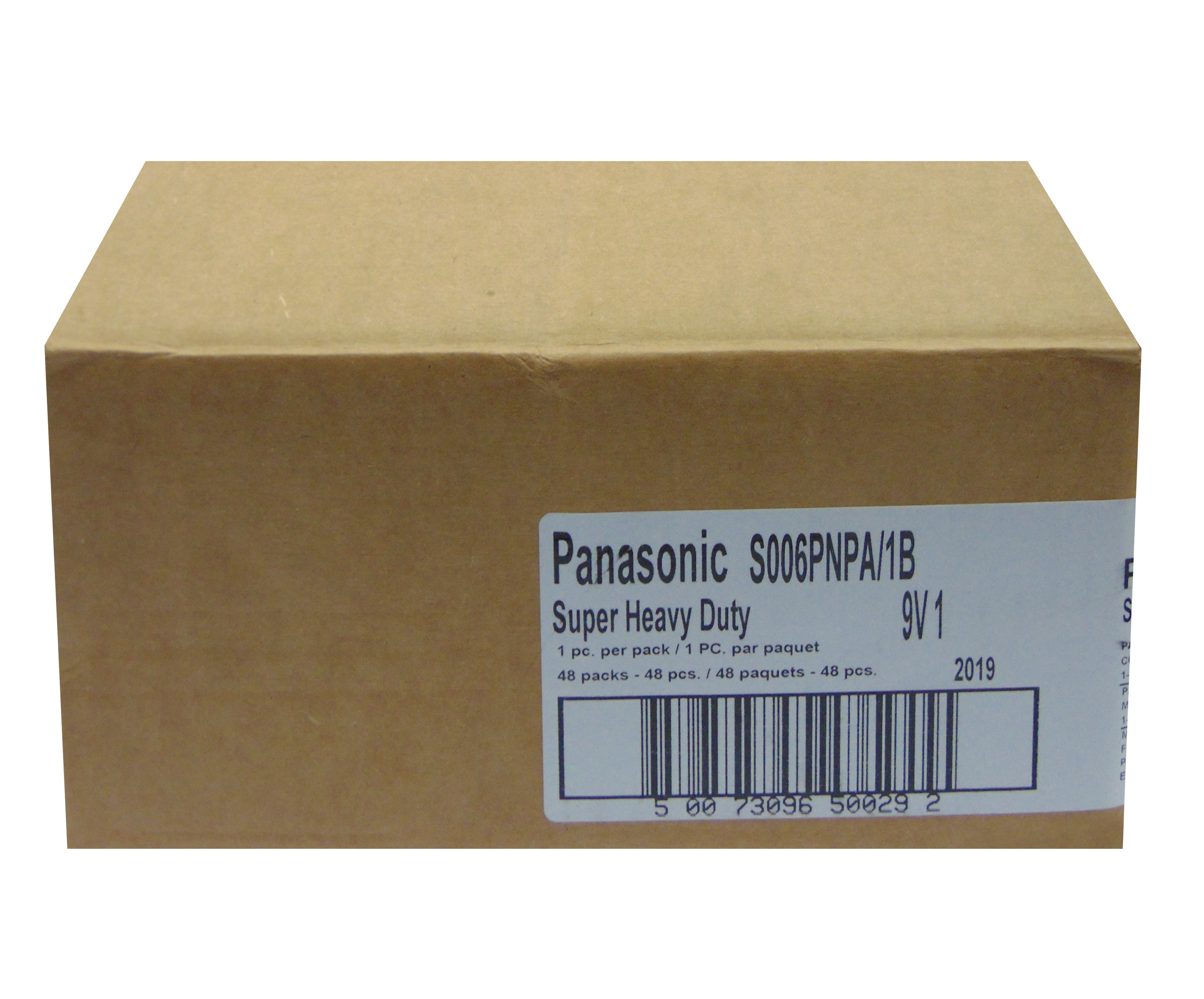 BATERIAS ALCALINAS PANASONIC 9V 48/1 PZ