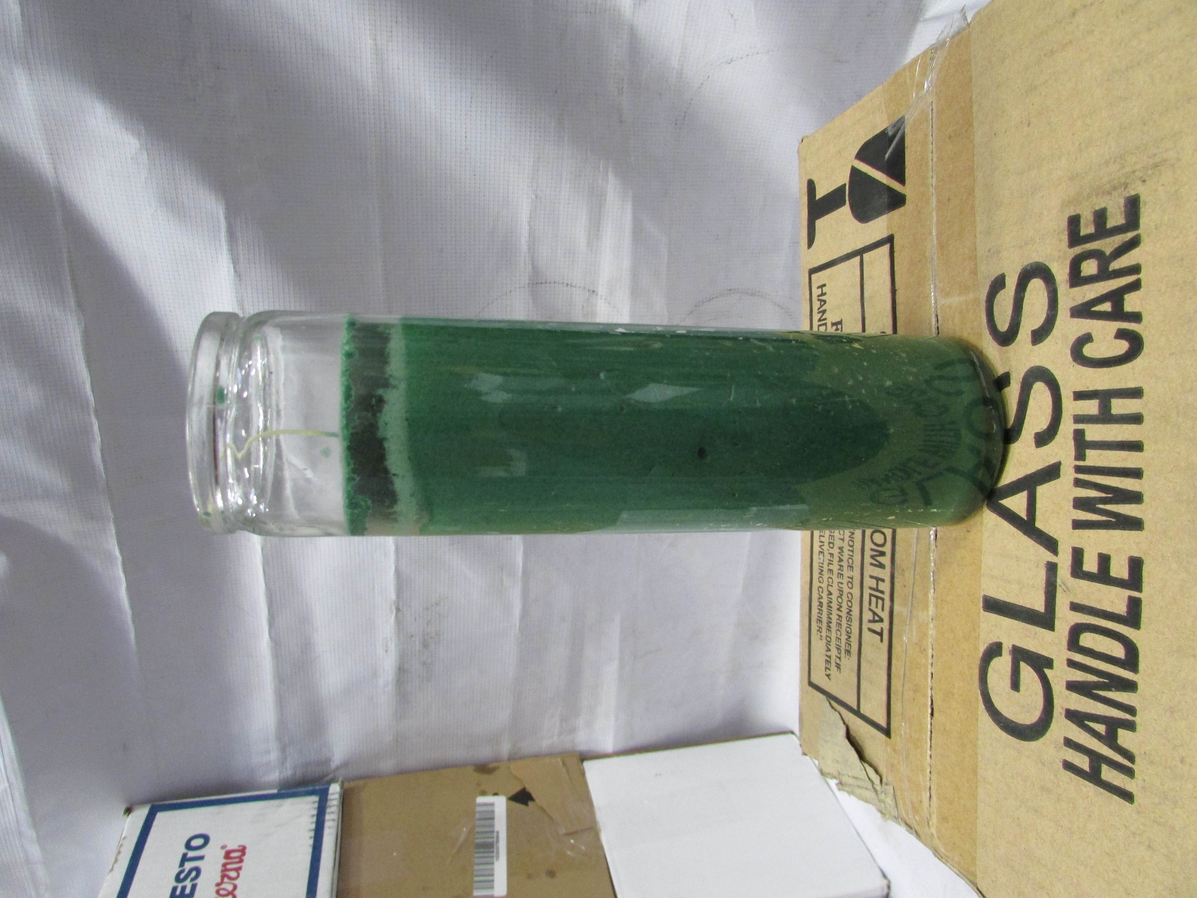 VELADORA VERDE 1/12 PZ