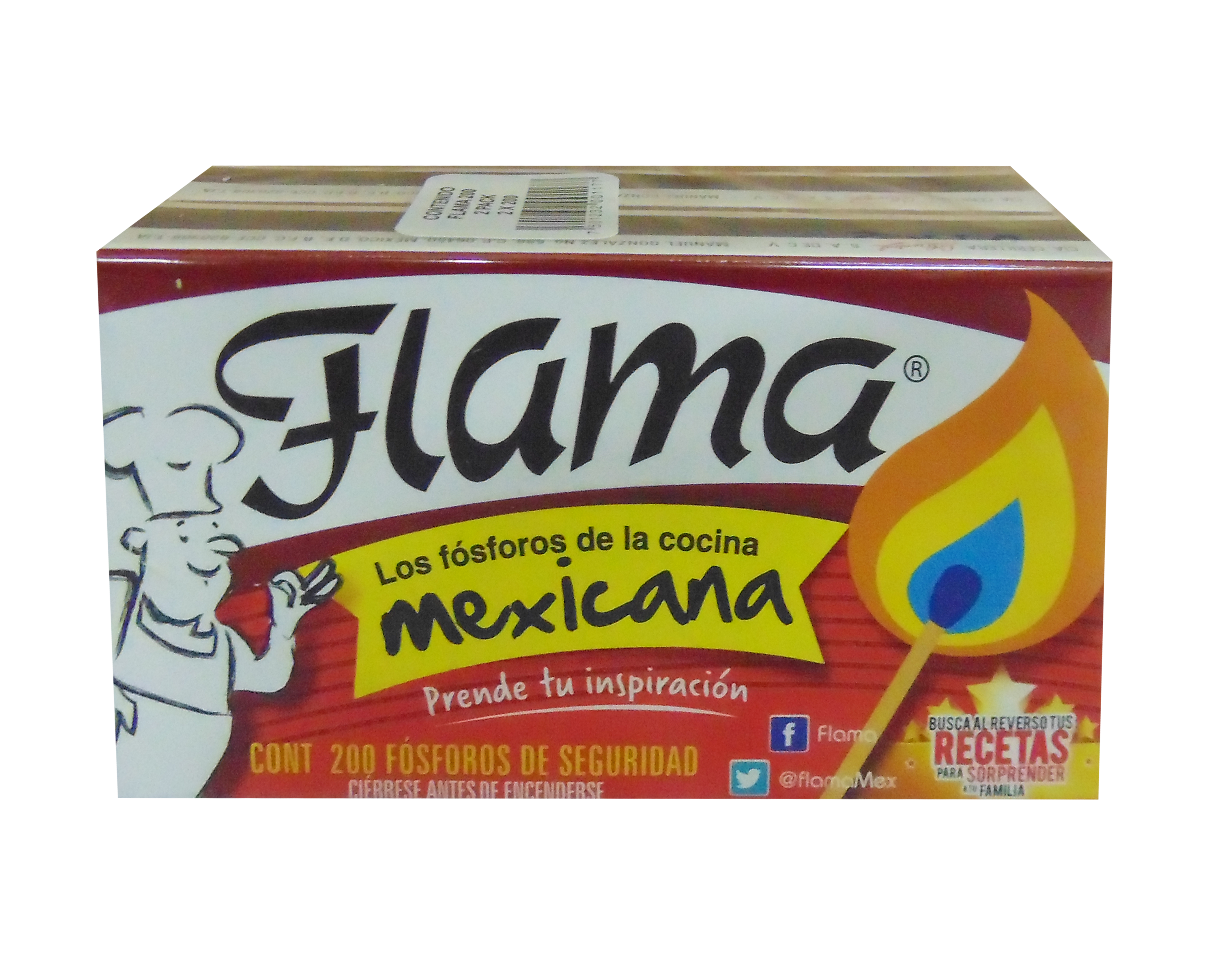 CERILLOS FLAMA 200 FOSFOROS 50/2PZ