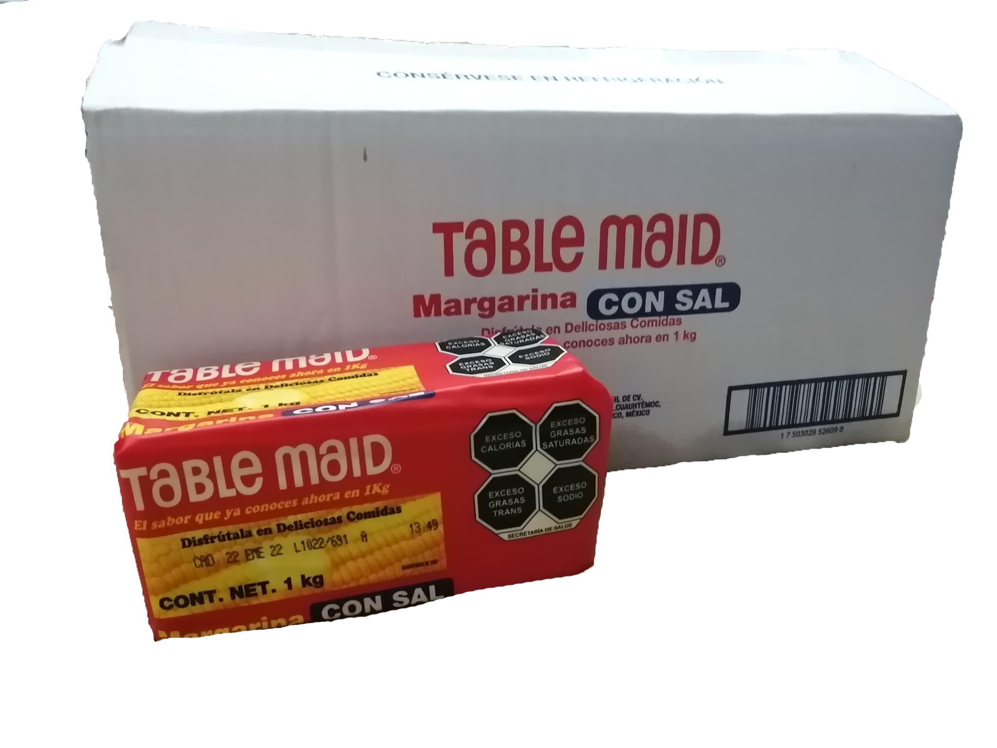 MARGARINA C/SAL TABLE MAID 10/1 KG