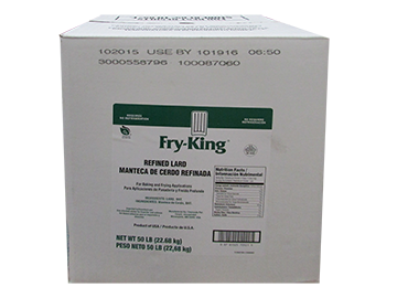 MANTECA DE PUERCO FRY KING 50 LB.