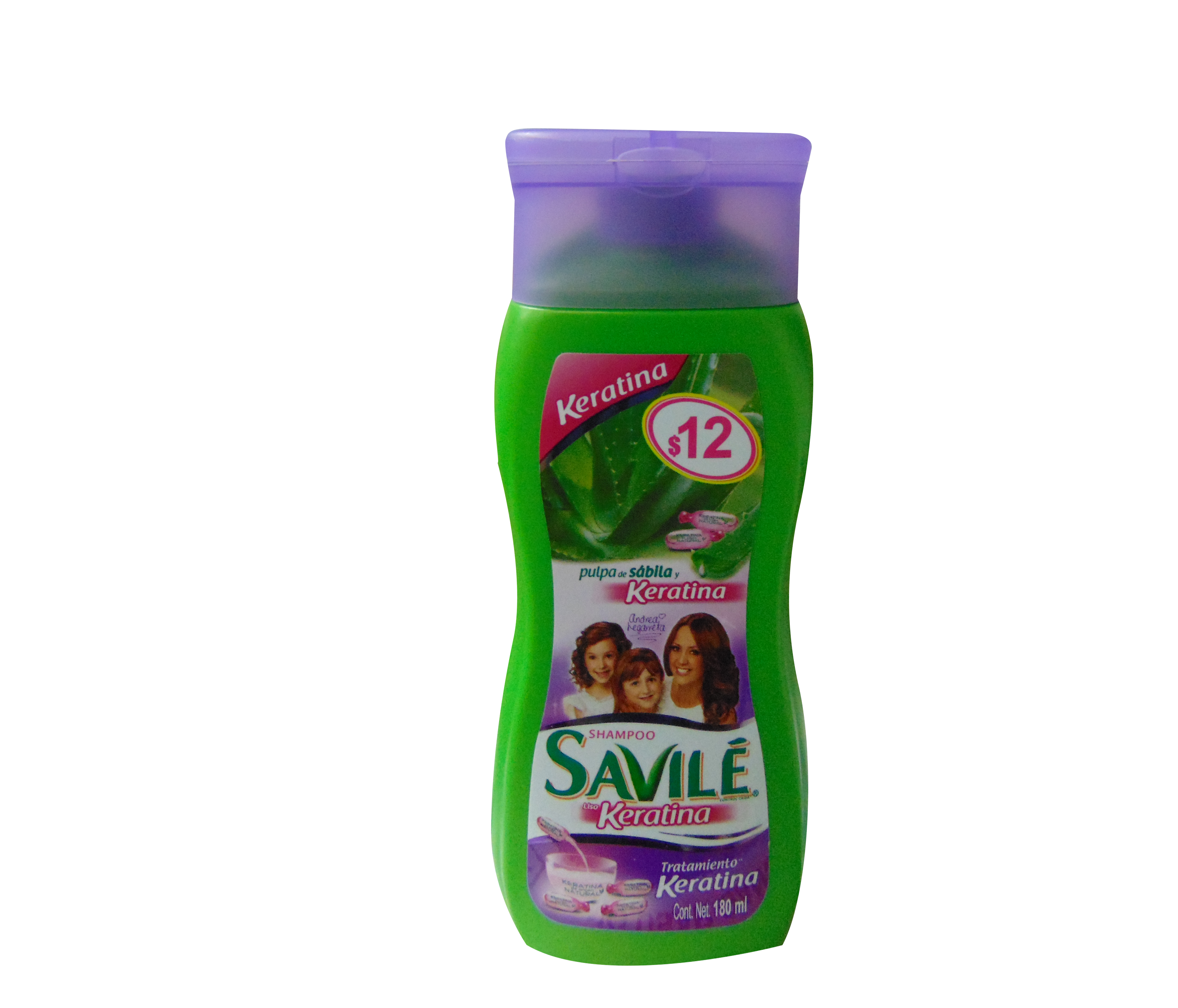 SHAMPOO SAVILE LISO KERATINA 12/180 ML
