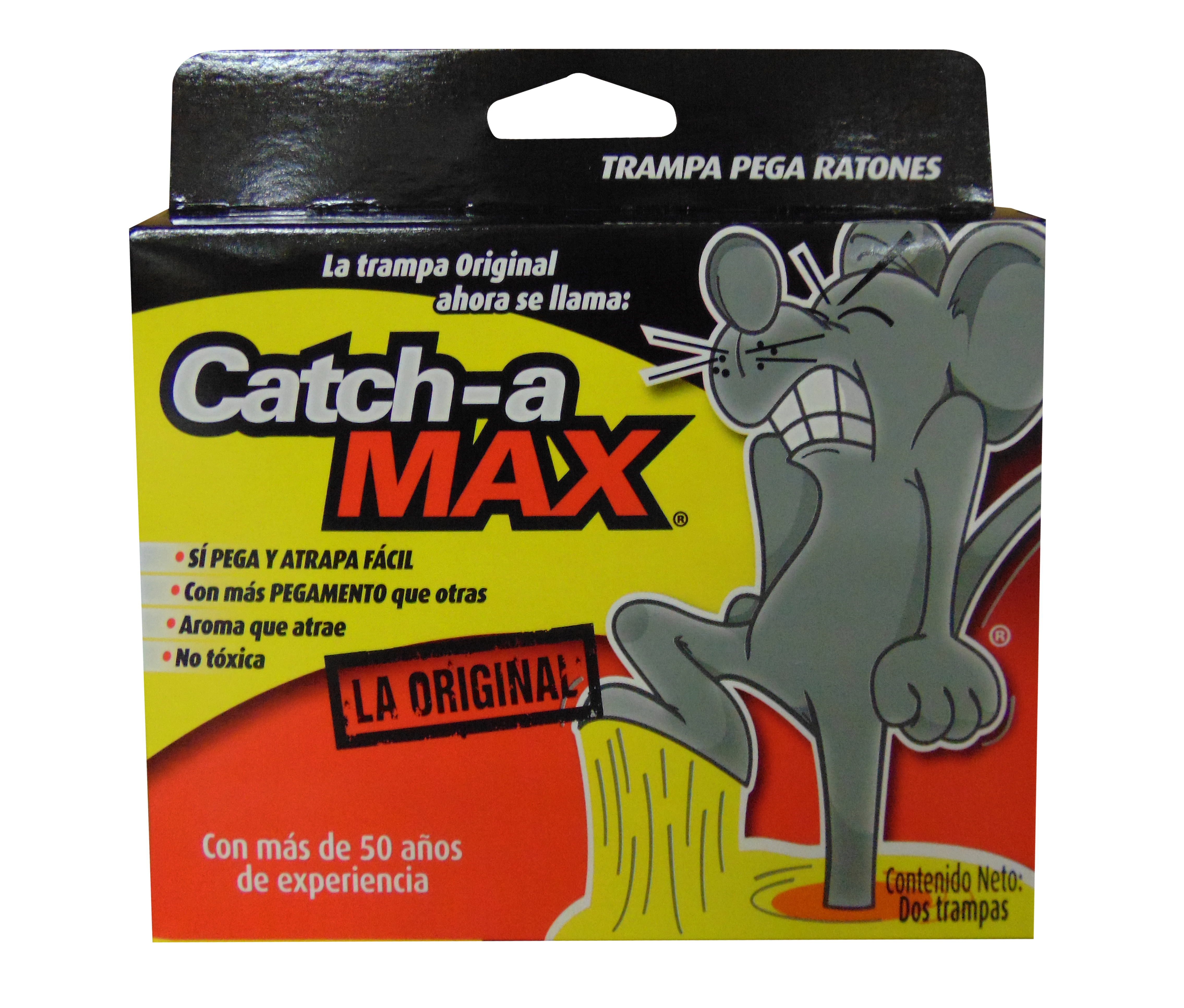 TRAMPA P/RATON CHICA CATCH-A MAX 12/2 PZ