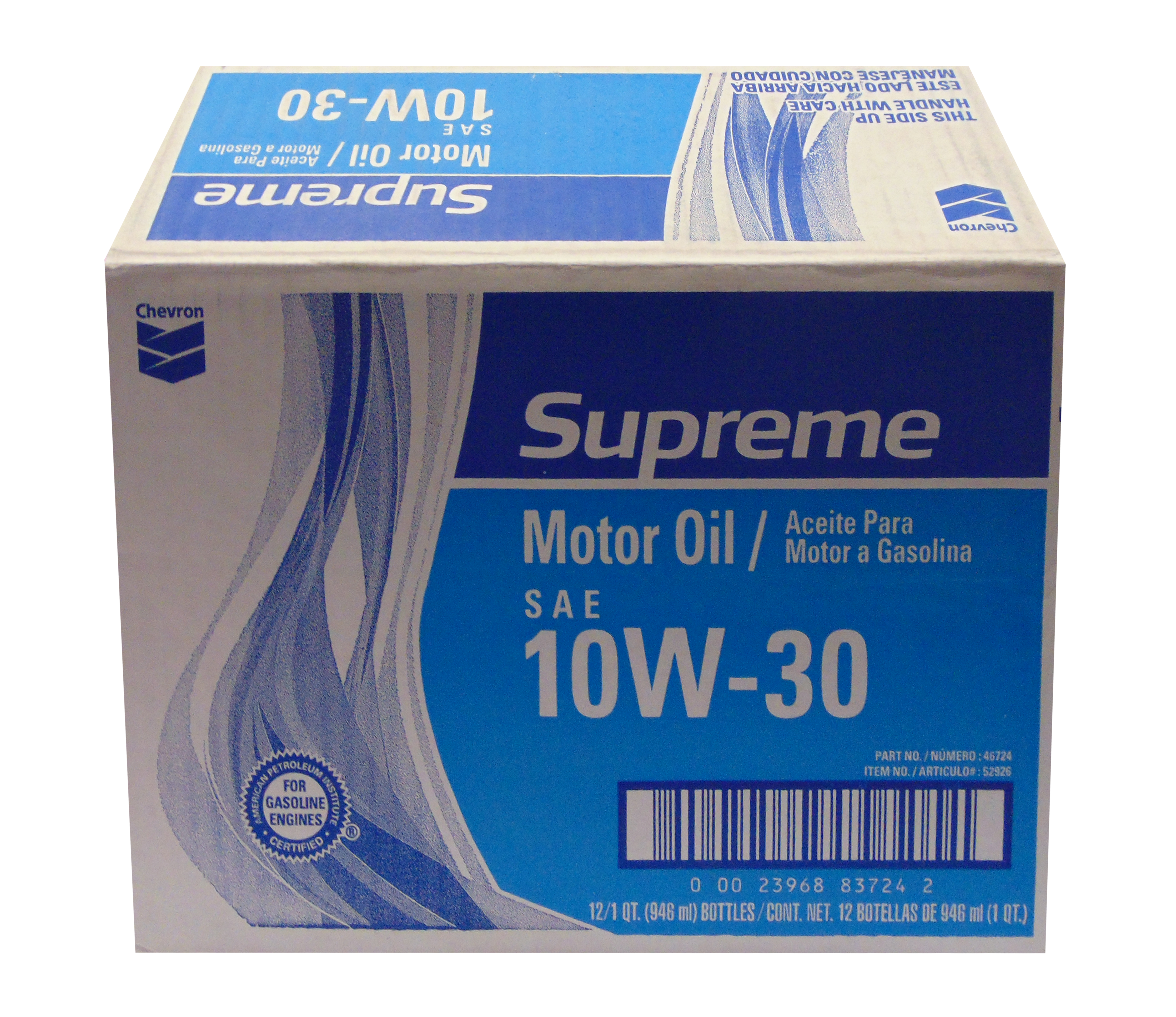 ACEITE P/MOTOR 10W30 CHEVRON 12/946 ML
