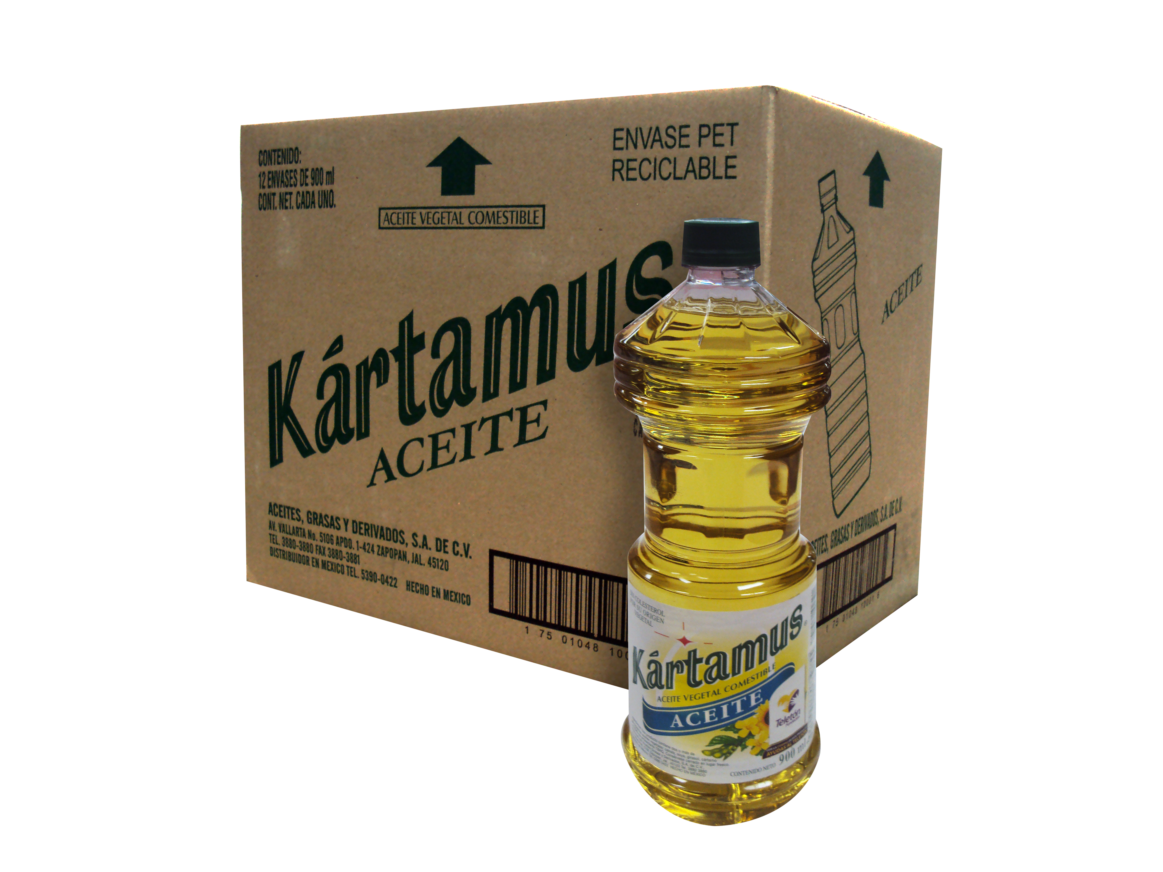 ACEITE VEGETAL KARTAMUS 12/900 ML