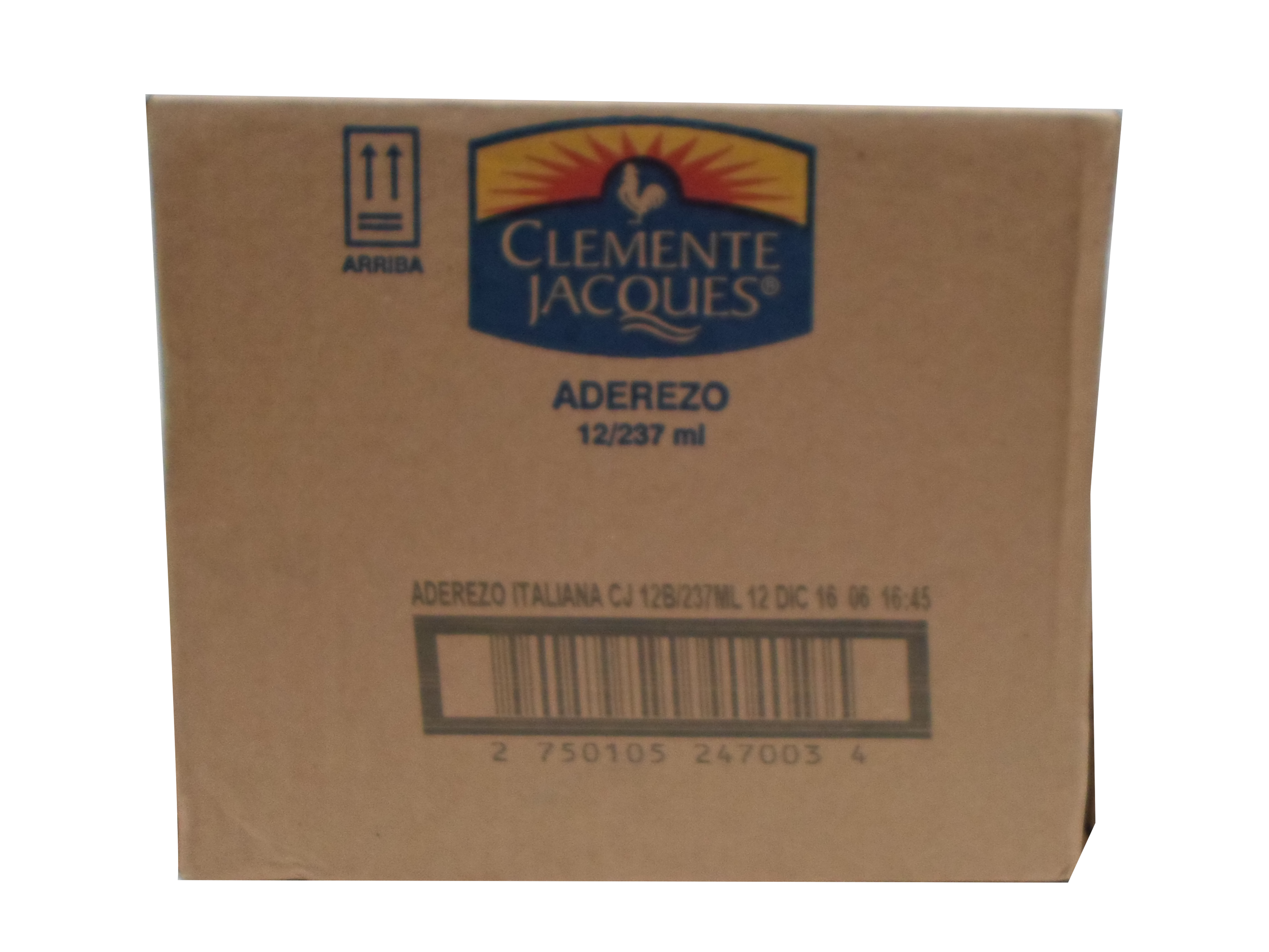 ADEREZO ITALIANO CLEMENTE J 12/237 ML.