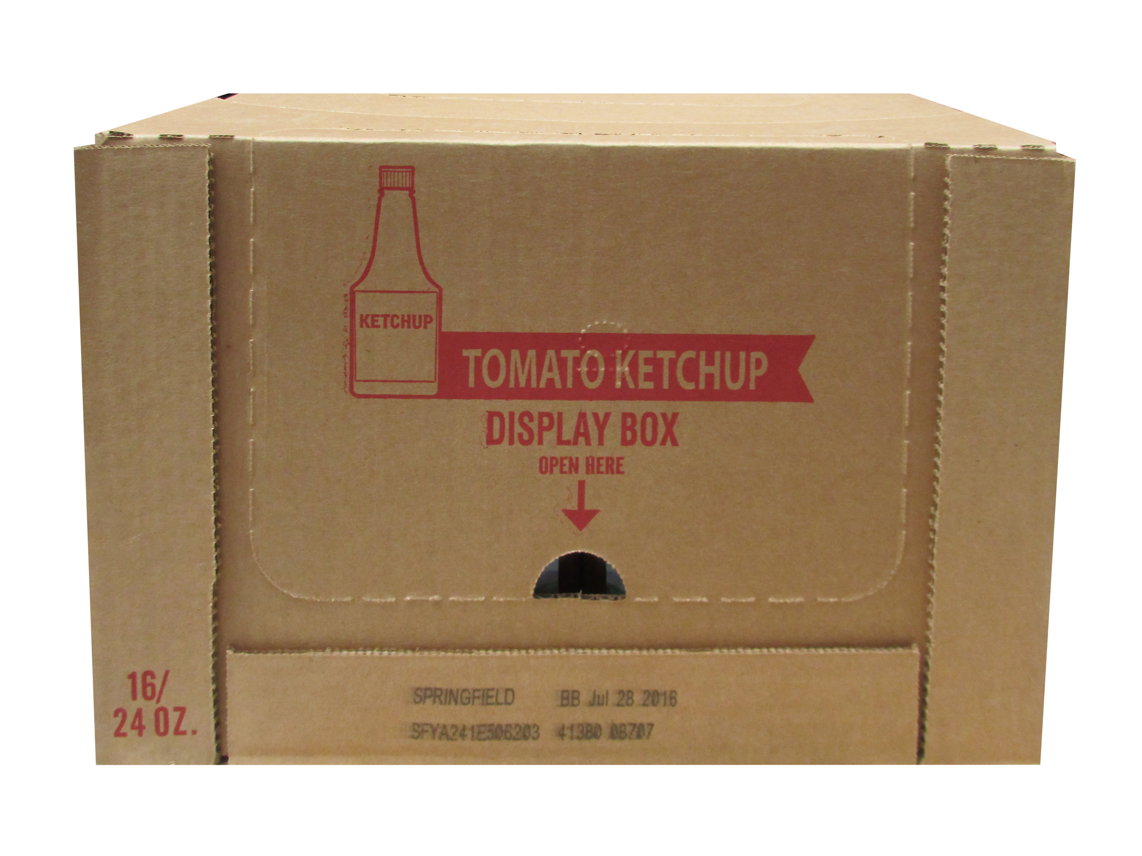 SALSA CATSUP SPRINGFIELD 16/24 OZ