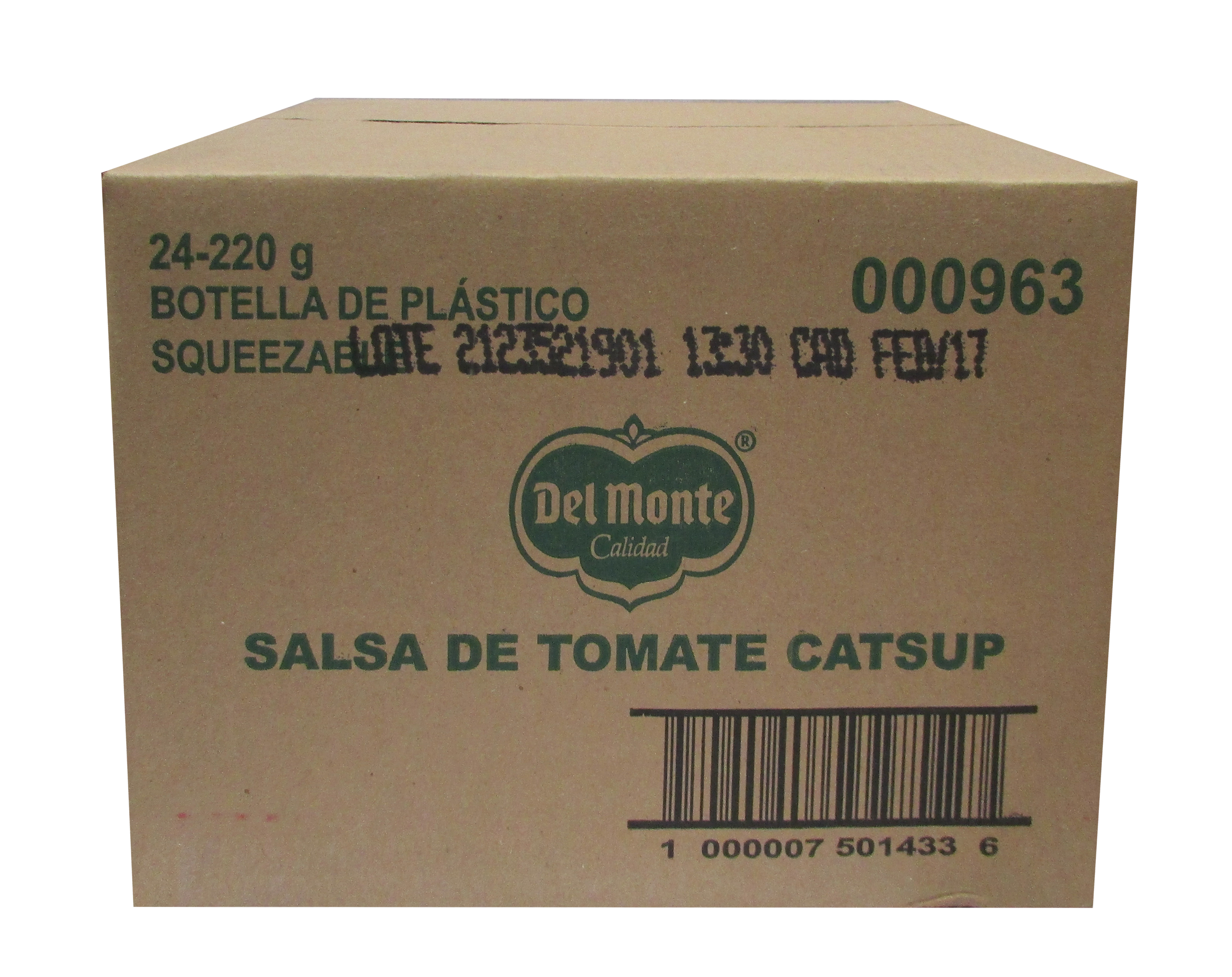 SALSA CATSUP SQUEZ DEL MONTE 24/220 GR