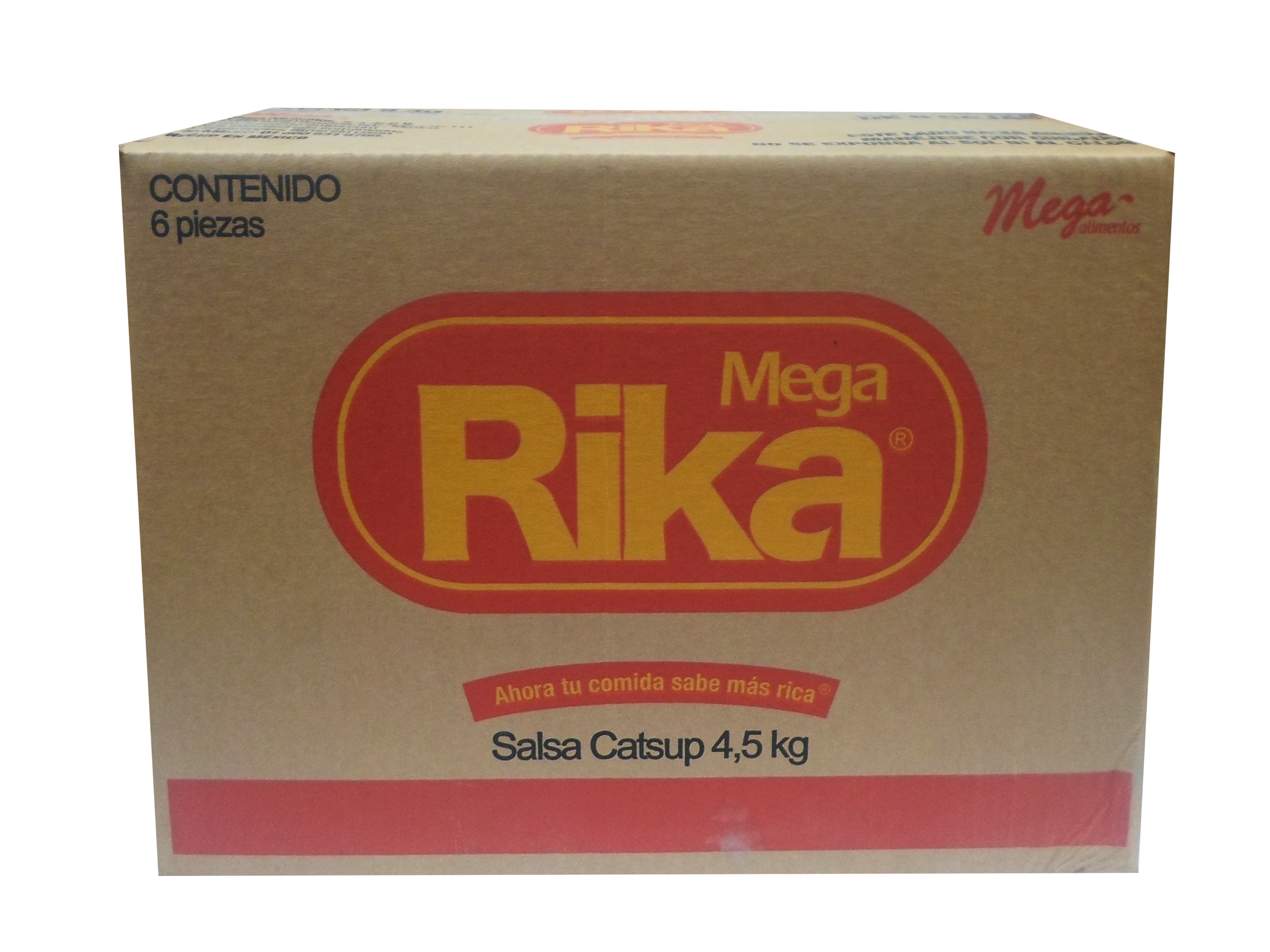 SALSA CATSUP MEGARIKA 6/4.5 KG