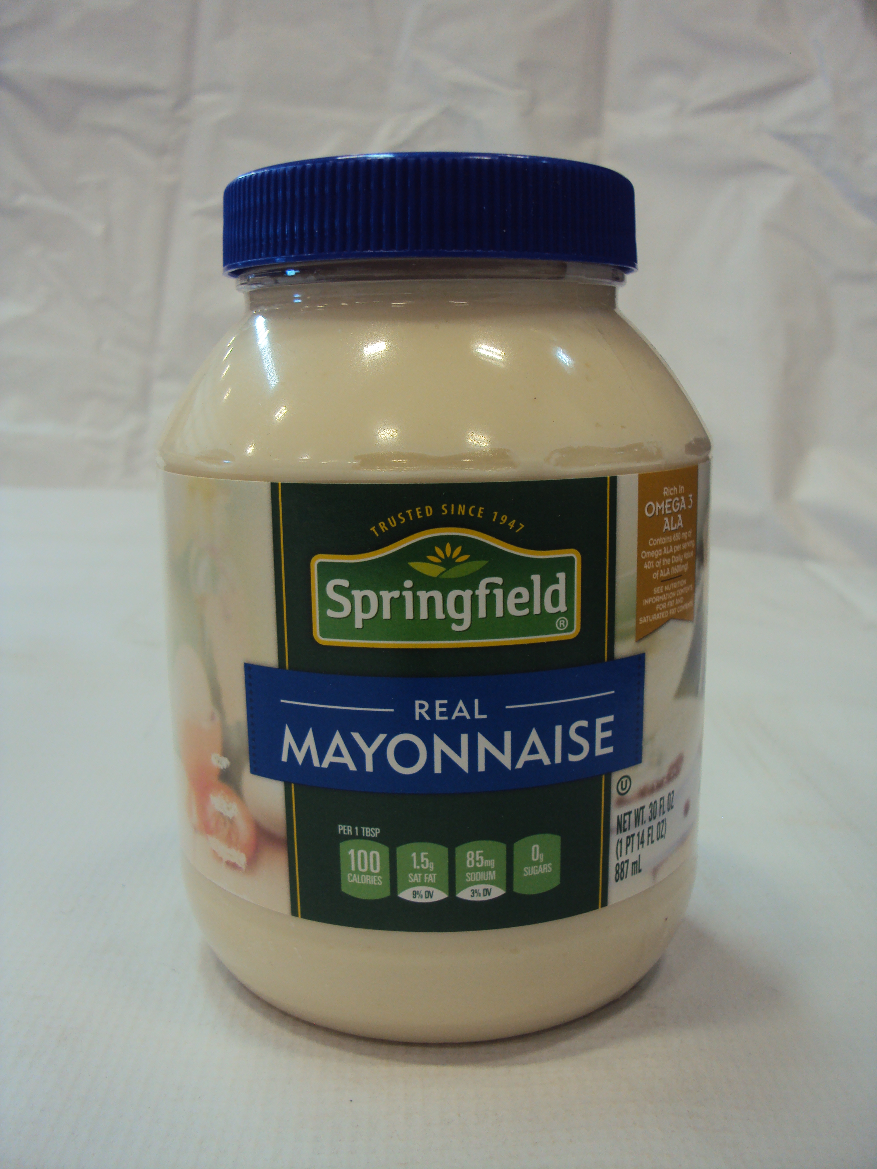 MAYONESA SPRINGFIELD 12/30 OZ.