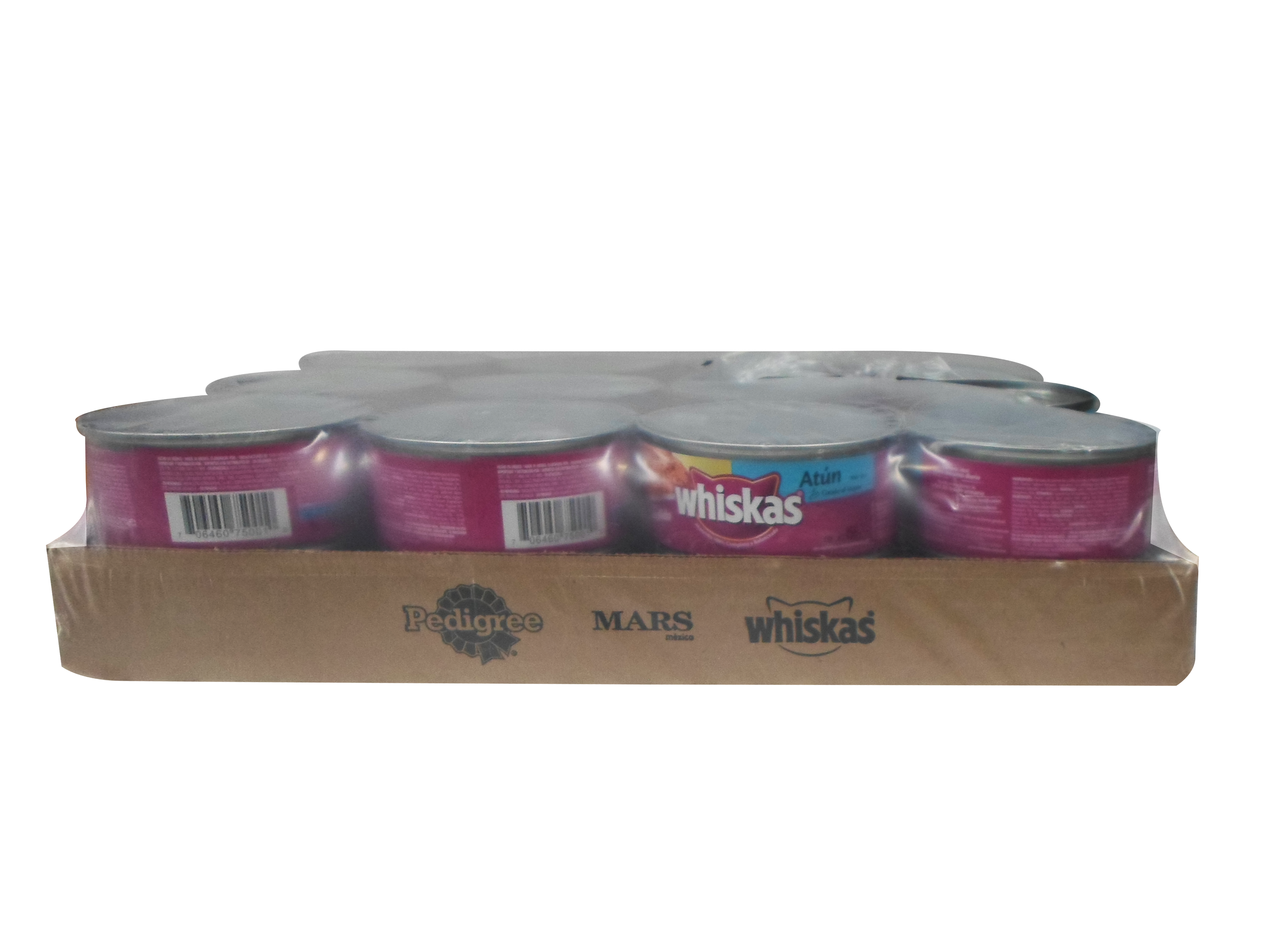 COMIDA P/GATO ATUN WHISKAS 24/156 GR