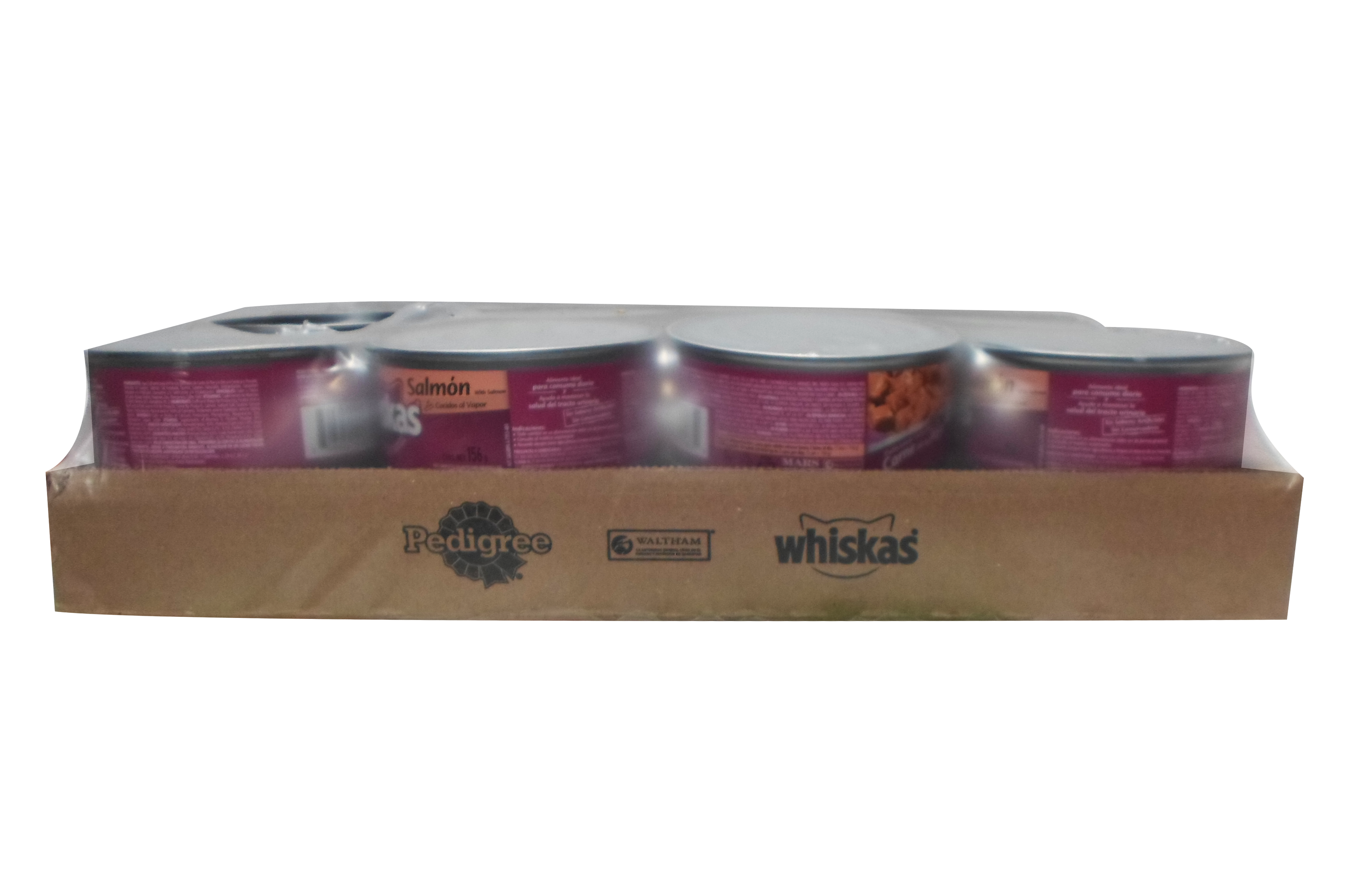 COMIDA P/GATO SALMON WHISKAS 24/156 GR