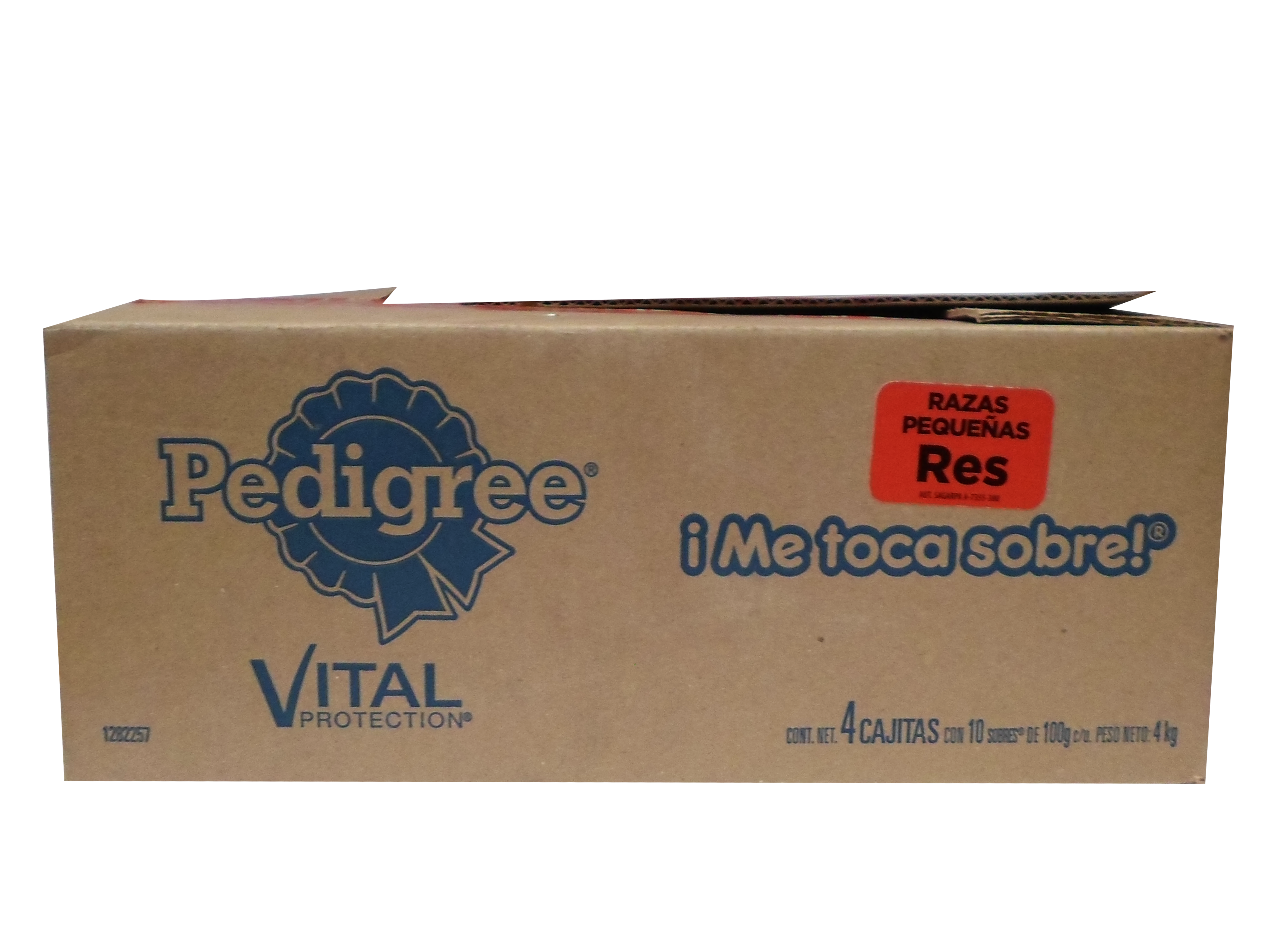 COMIDA P/PERRO RAZAS PEQUEÑAS RES PEDIGREE POUCHES 12/100 GR