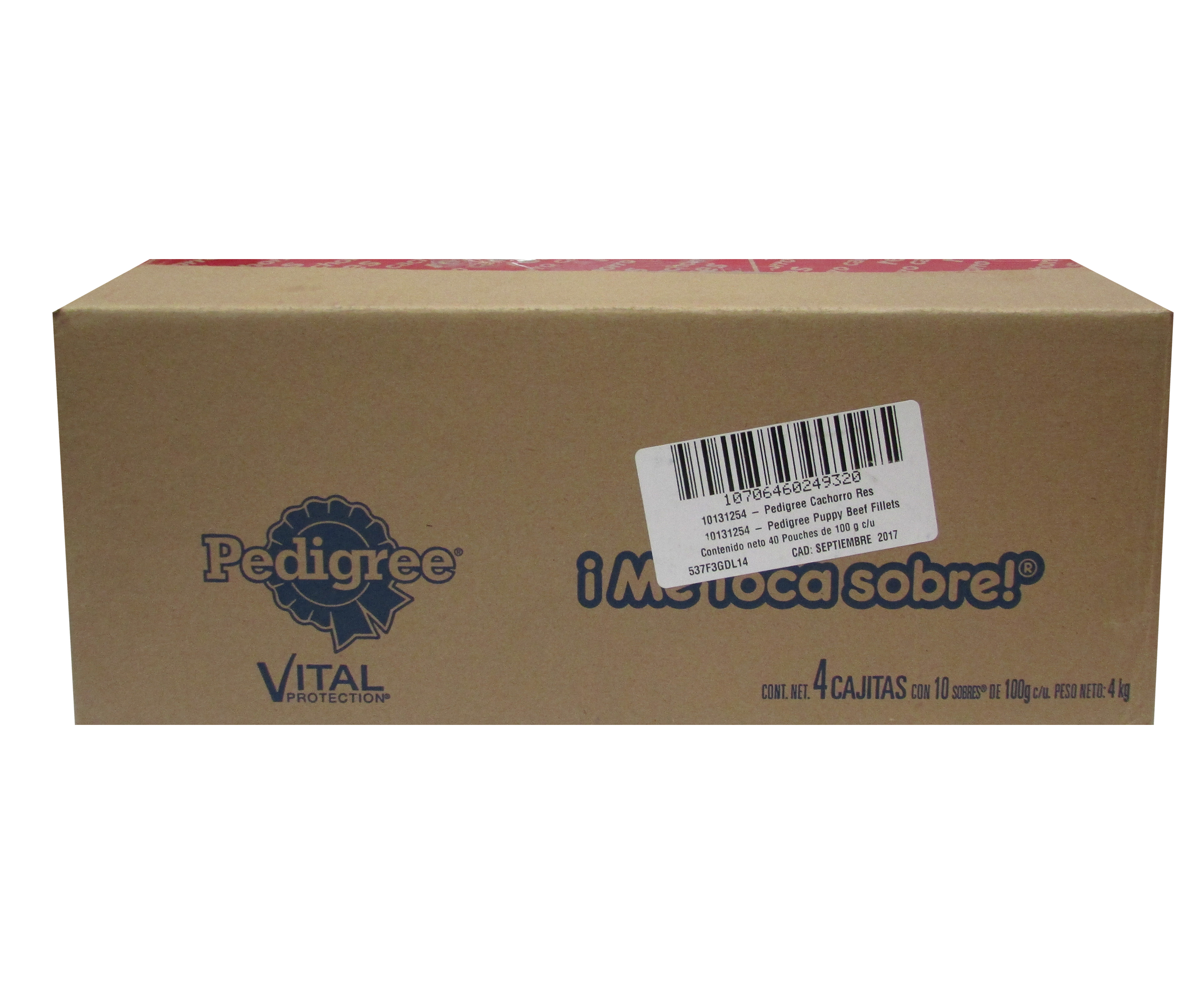 COMIDA P/PERRO PUPPY RES PEDIGREE POUCHES 12/100 GR