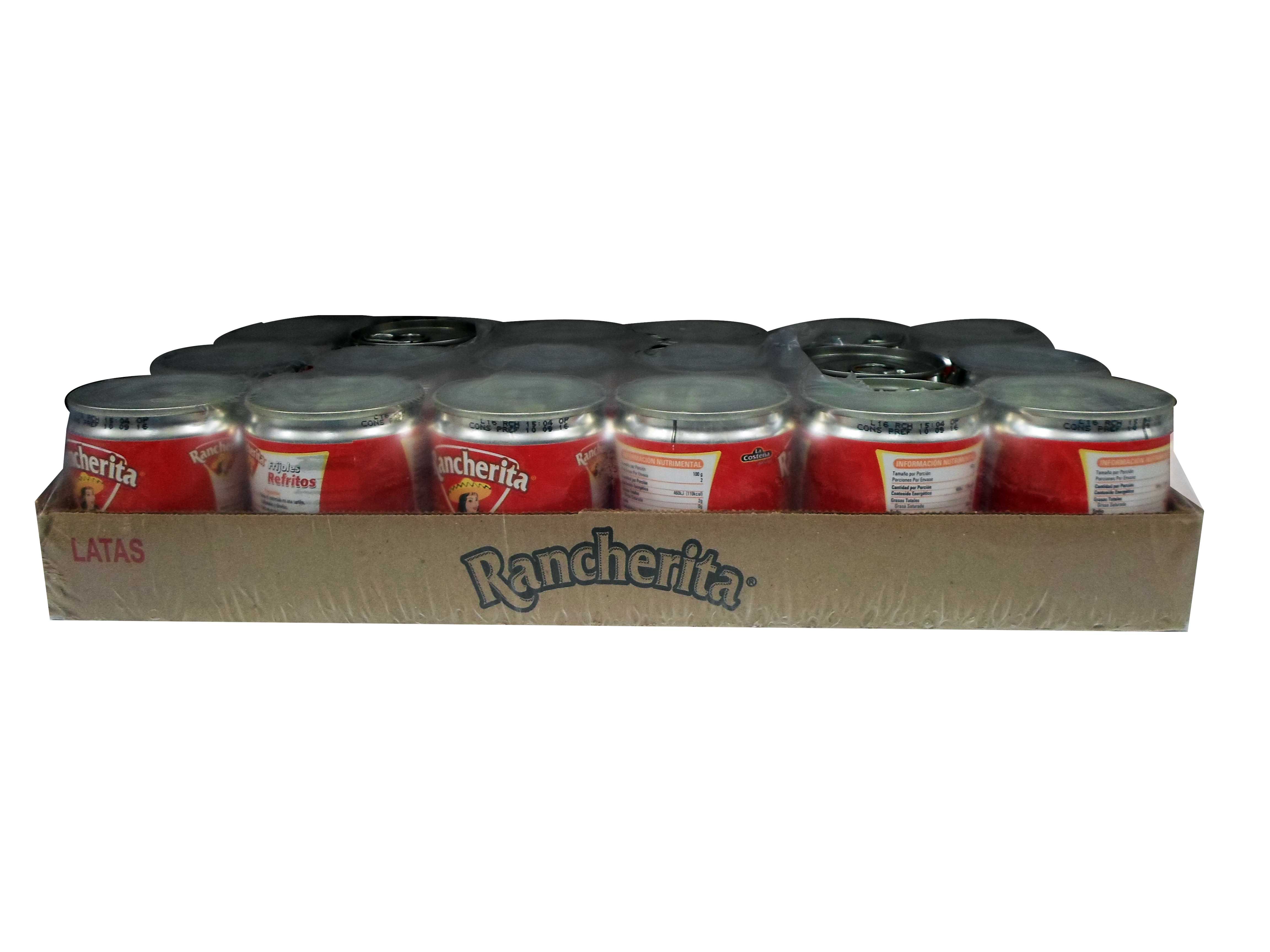 FRIJOLES REFRITOS RANCHERITA 24/234 GR.