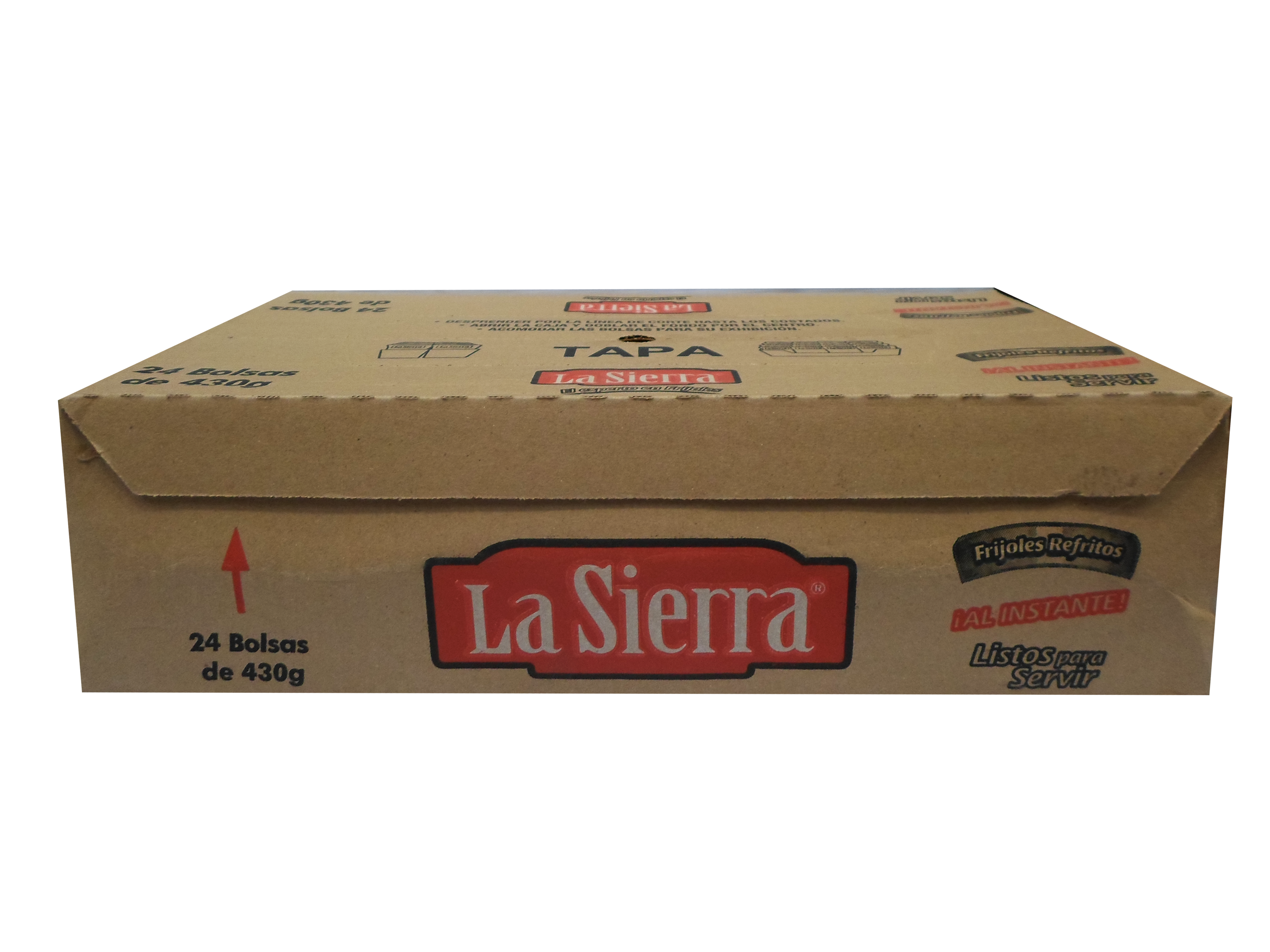 FRIJOLES REFRITOS PERUANOS BOLSA LA SIERRA 24/430 GR.