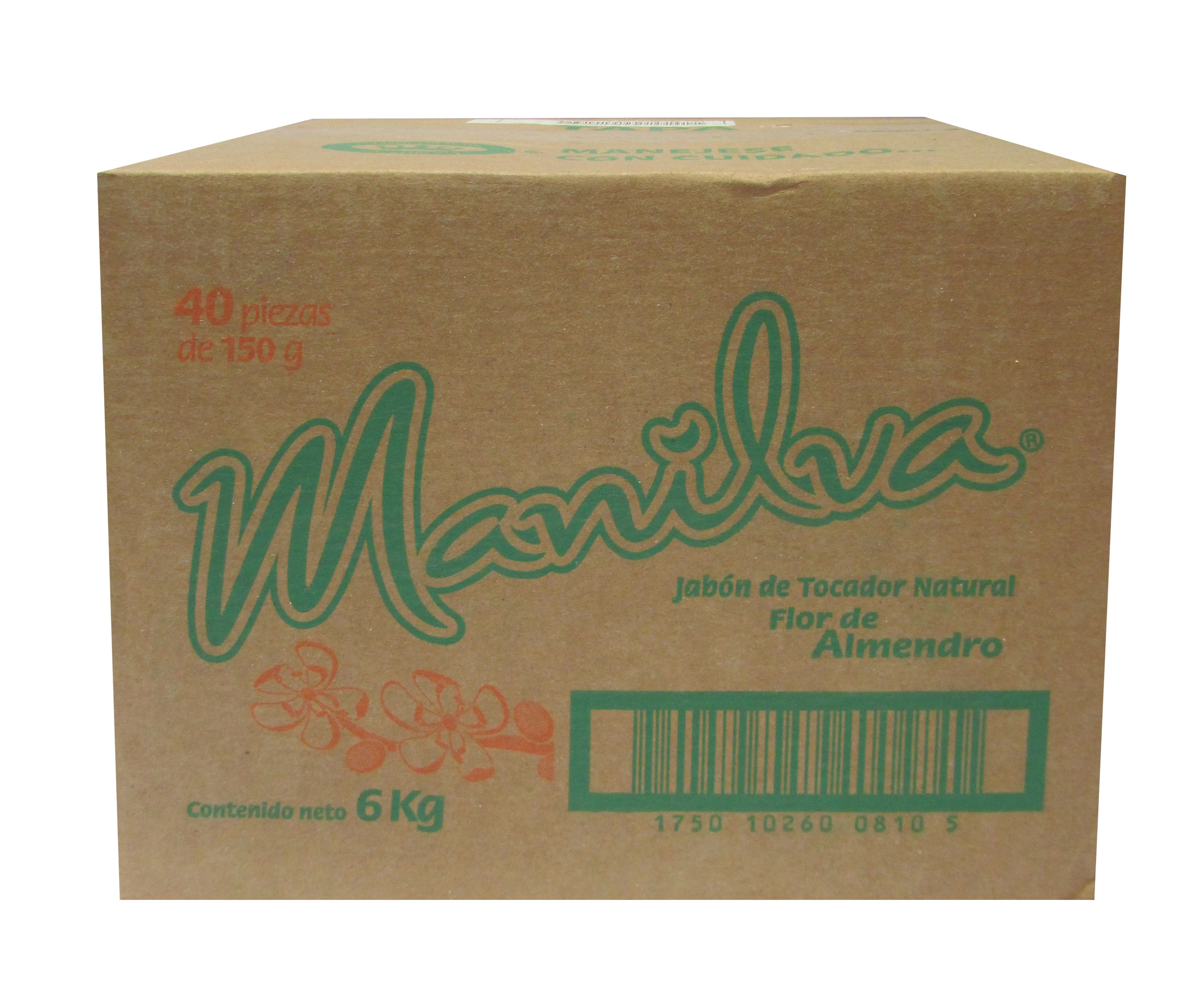 JABON DE TOCADOR MANILVA FLOR DE ALMENDRO 40/150GR