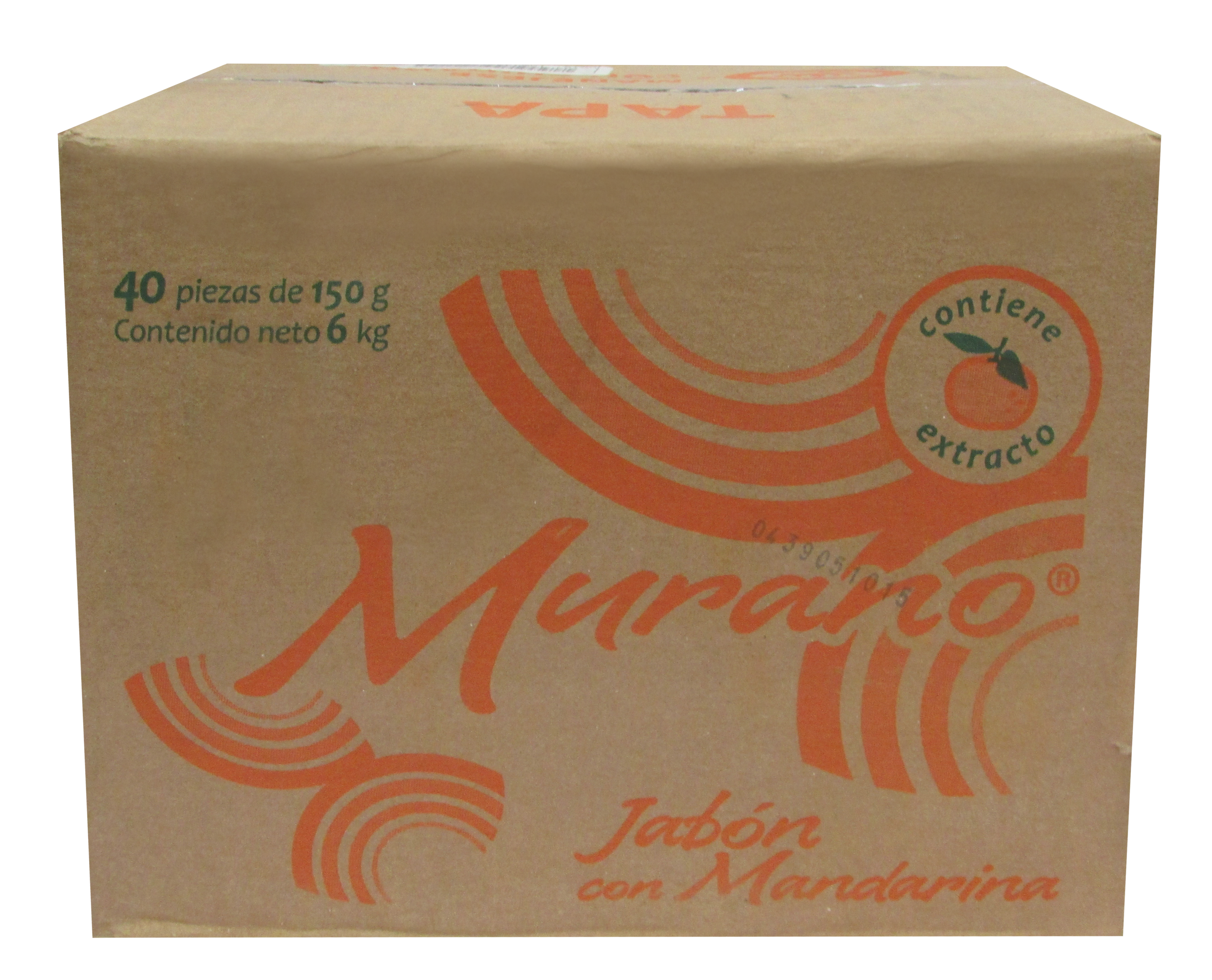 JABON DE TOCADOR MURANO CON MANDARINA 40/150 GR