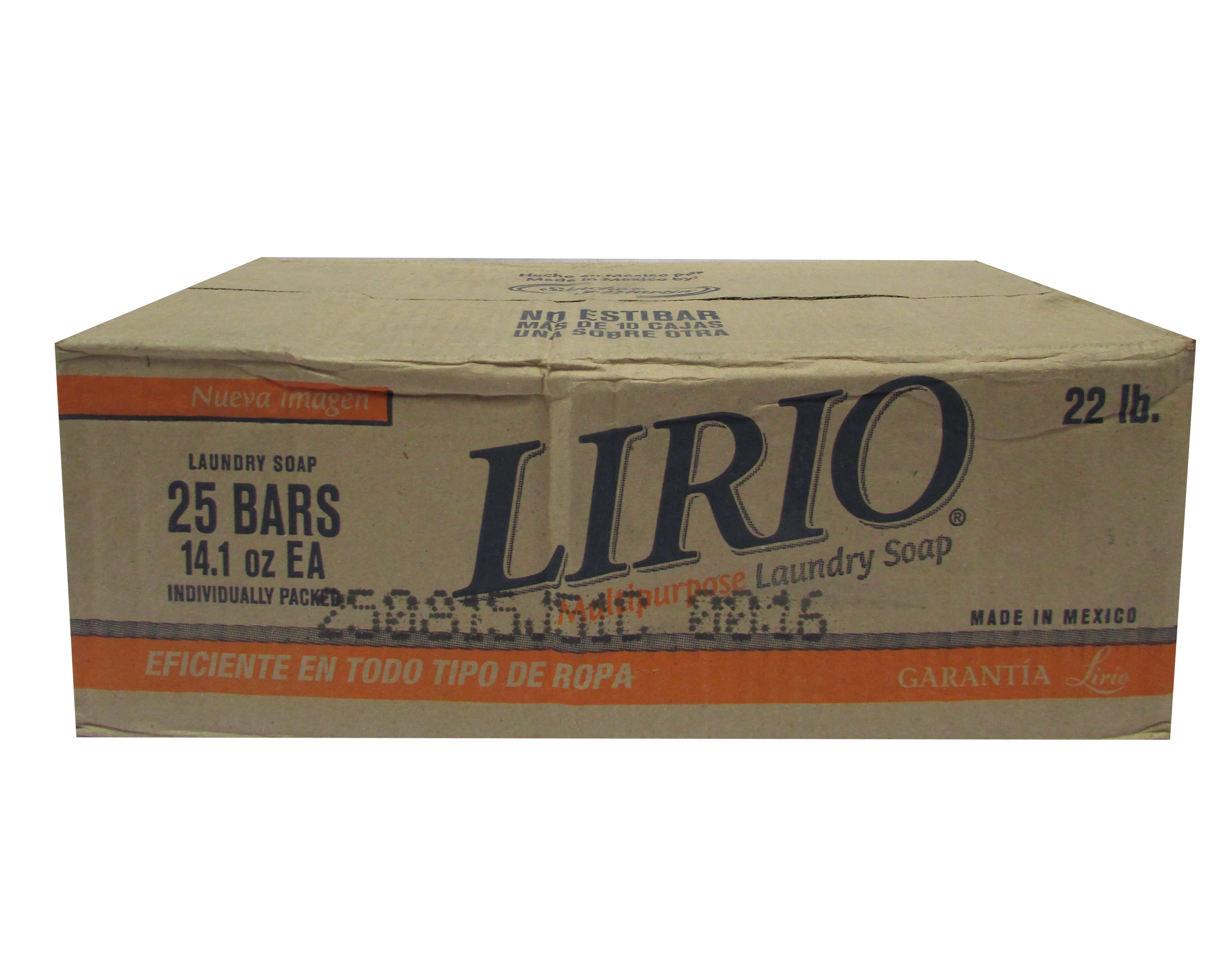 JABON BARRA LIRIO 25/400 GR