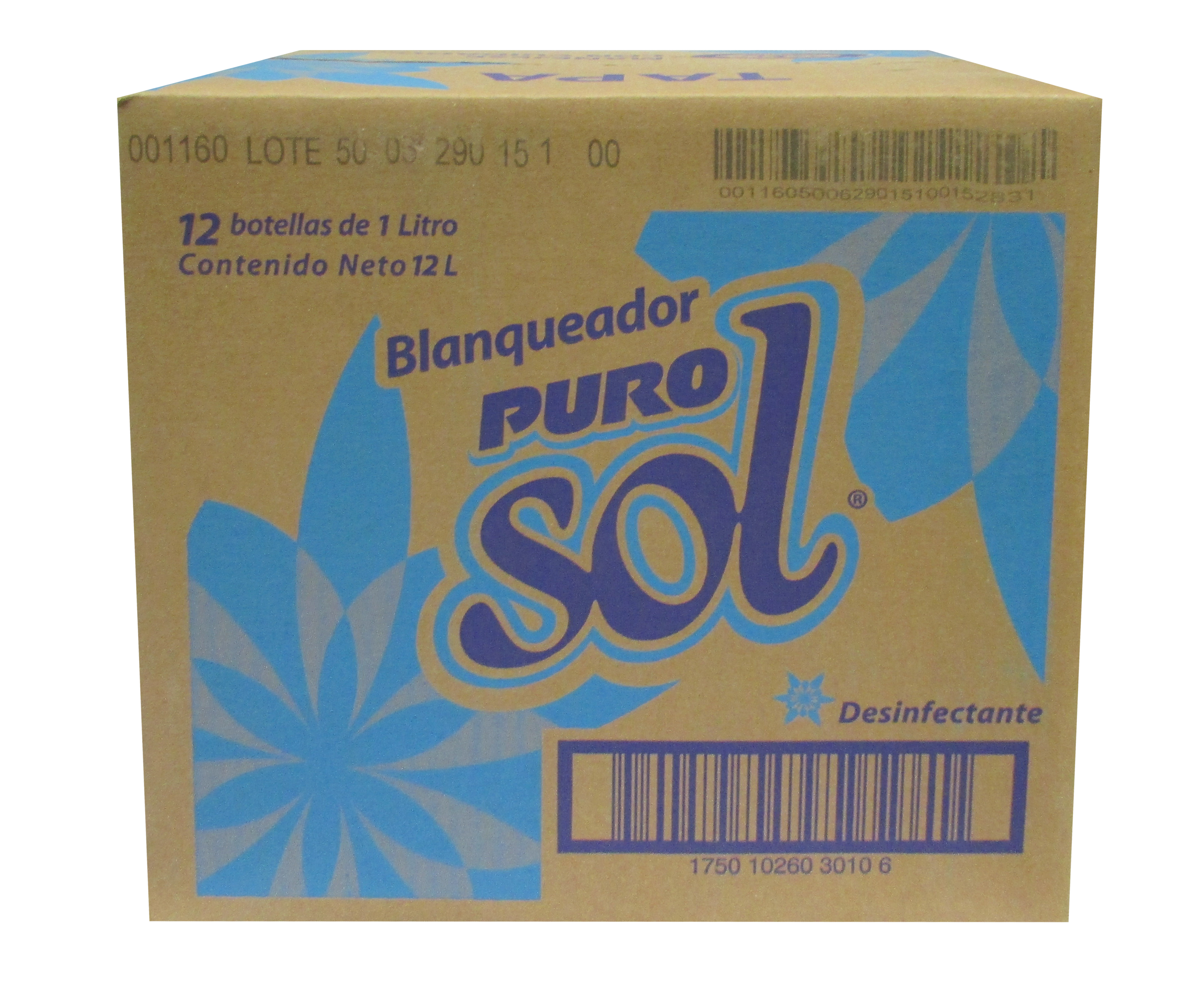 CLORO PURO SOL 12/1 LT