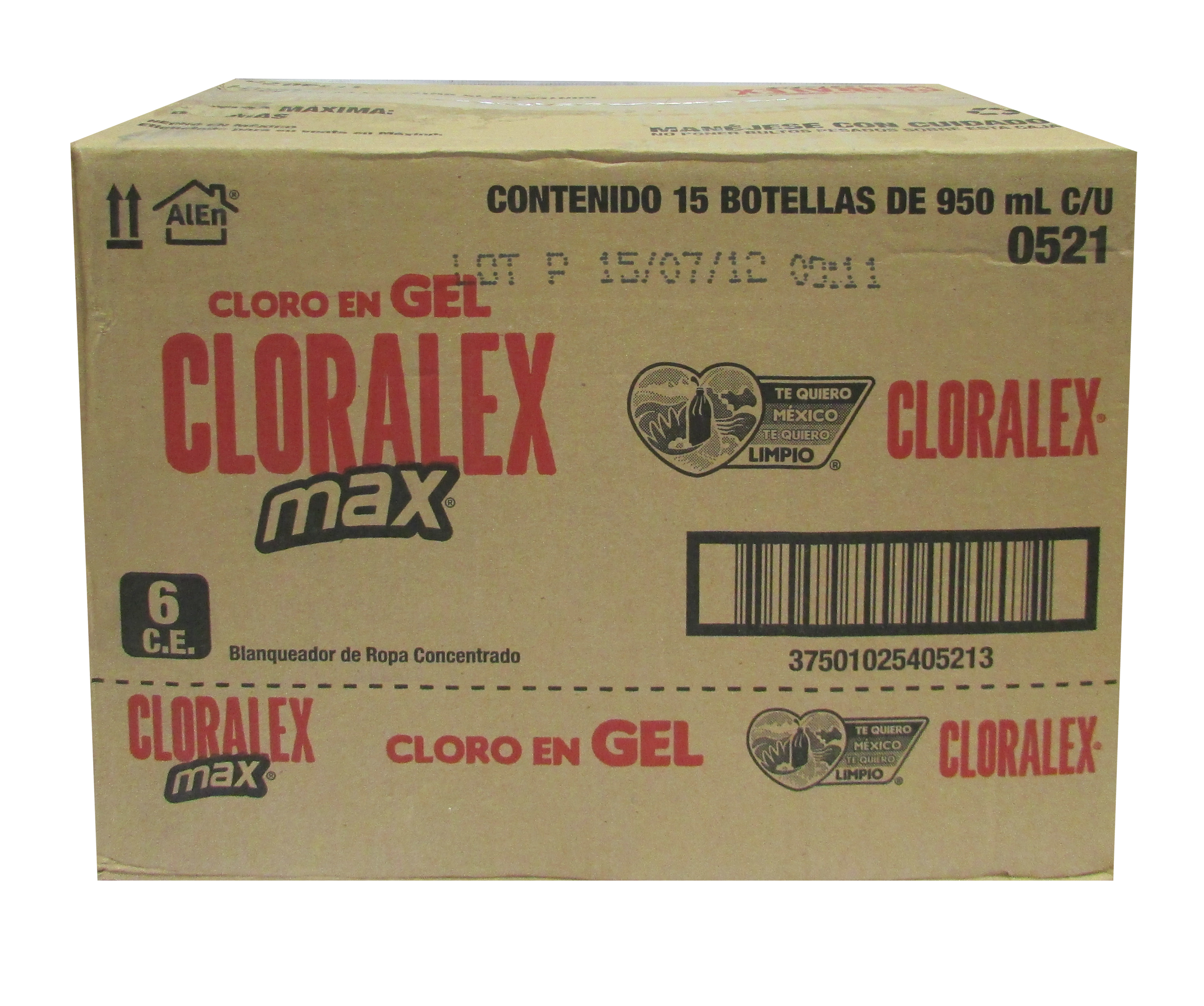 CLORO CLORALEX MAX EN GEL 15/950 ML
