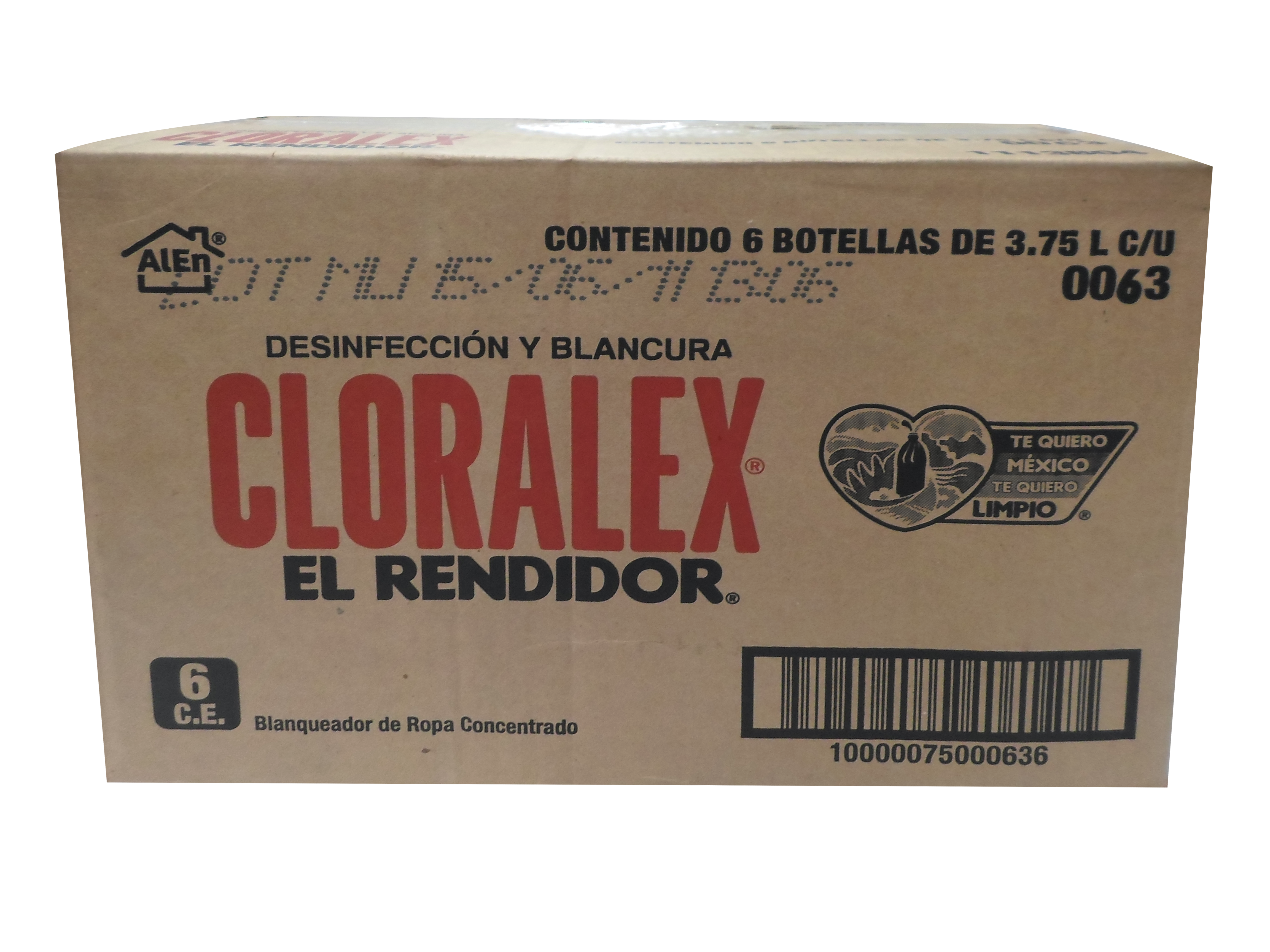 CLORO CLORALEX 6/3.75 LT