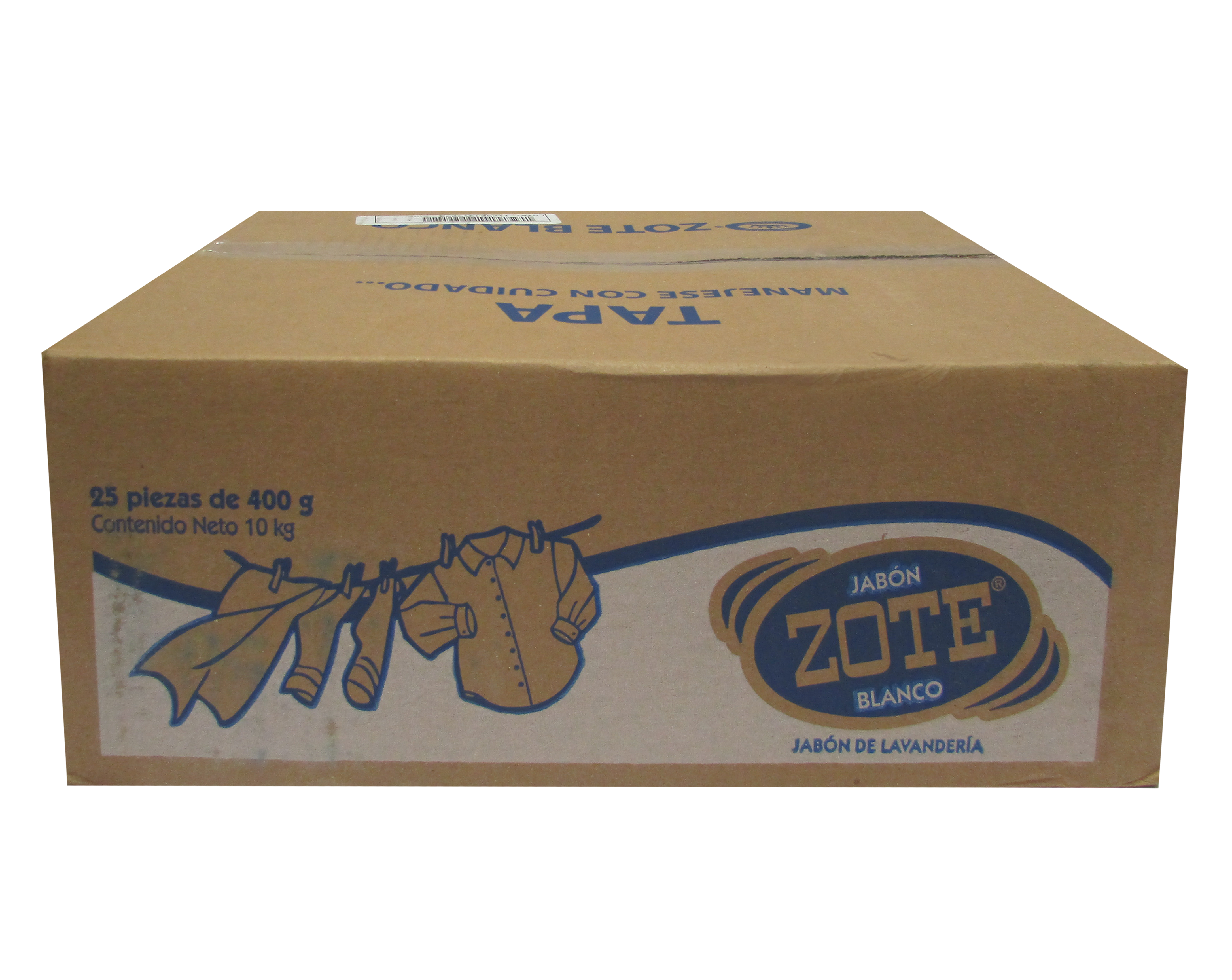 JABON ZOTE BLANCO 25/400 GR.