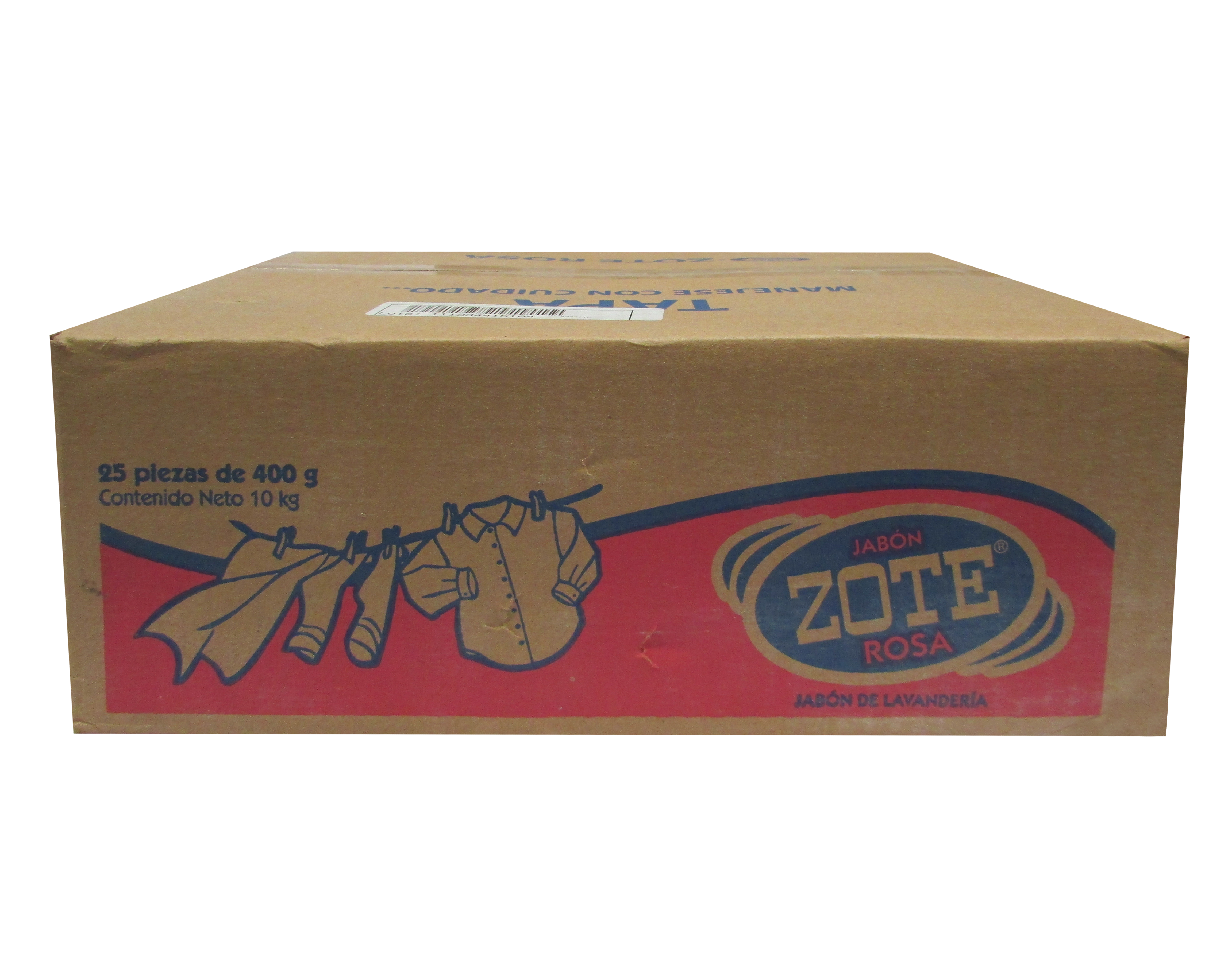 JABON ZOTE ROSA 25/400 GR.