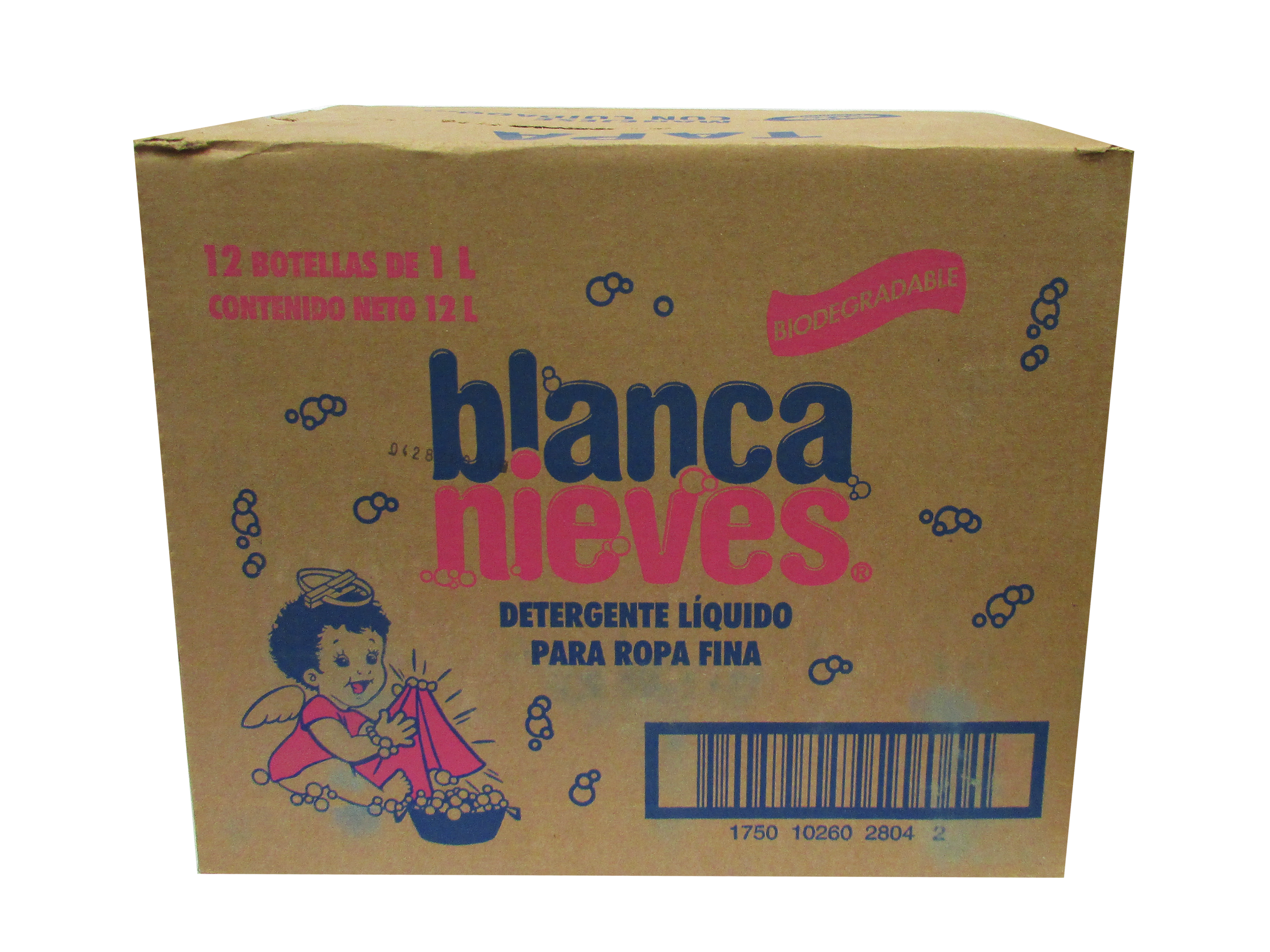 DETERGENTE LIQUIDO BLANCA NIEVES 12/1 LT.