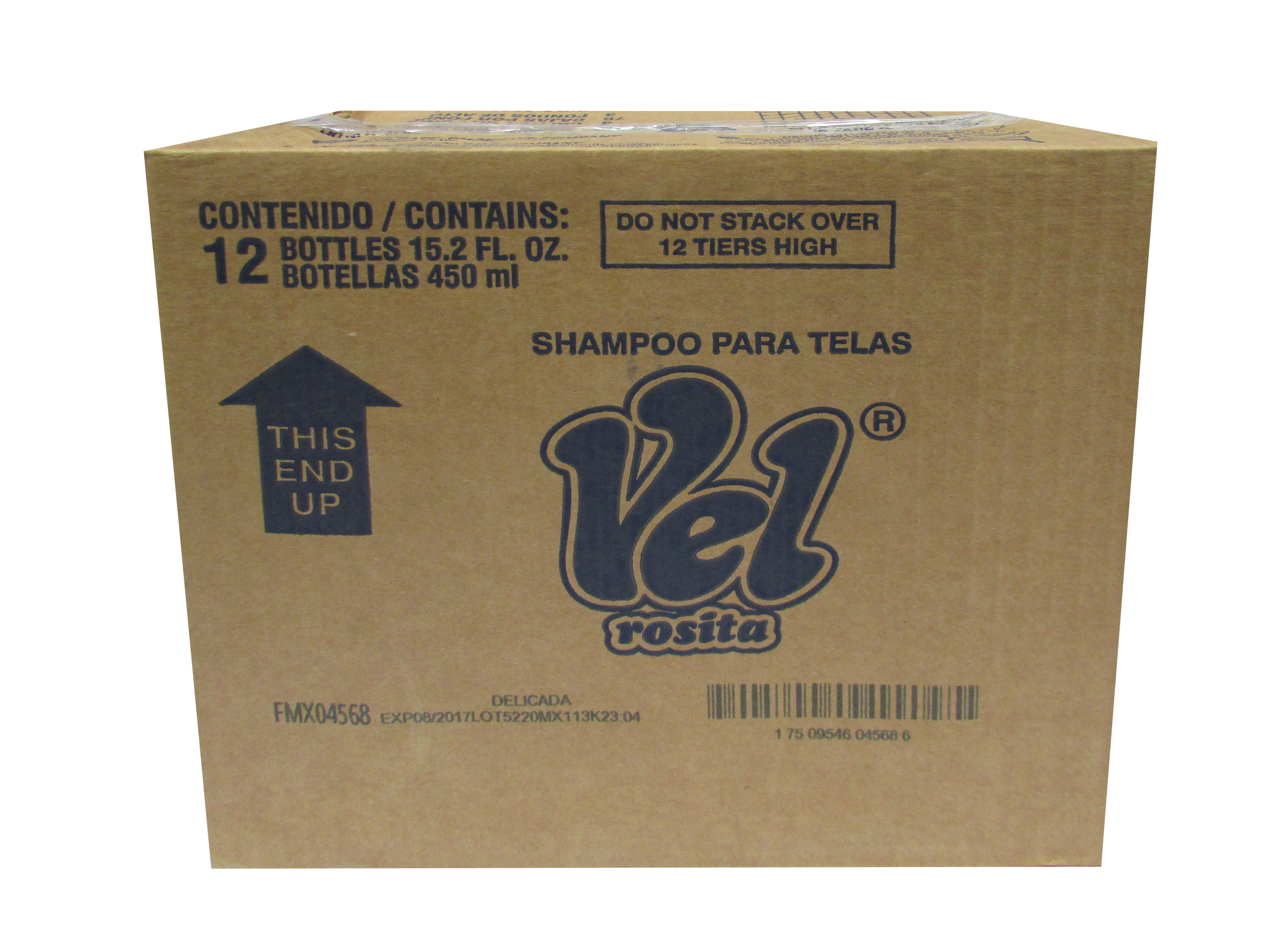 DETERGENTE LIQUIDO VEL-ROSITA COLOR 12/450 ML