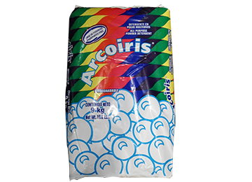 DETERGENTE EN POLVO ARCOIRIS 9 KG